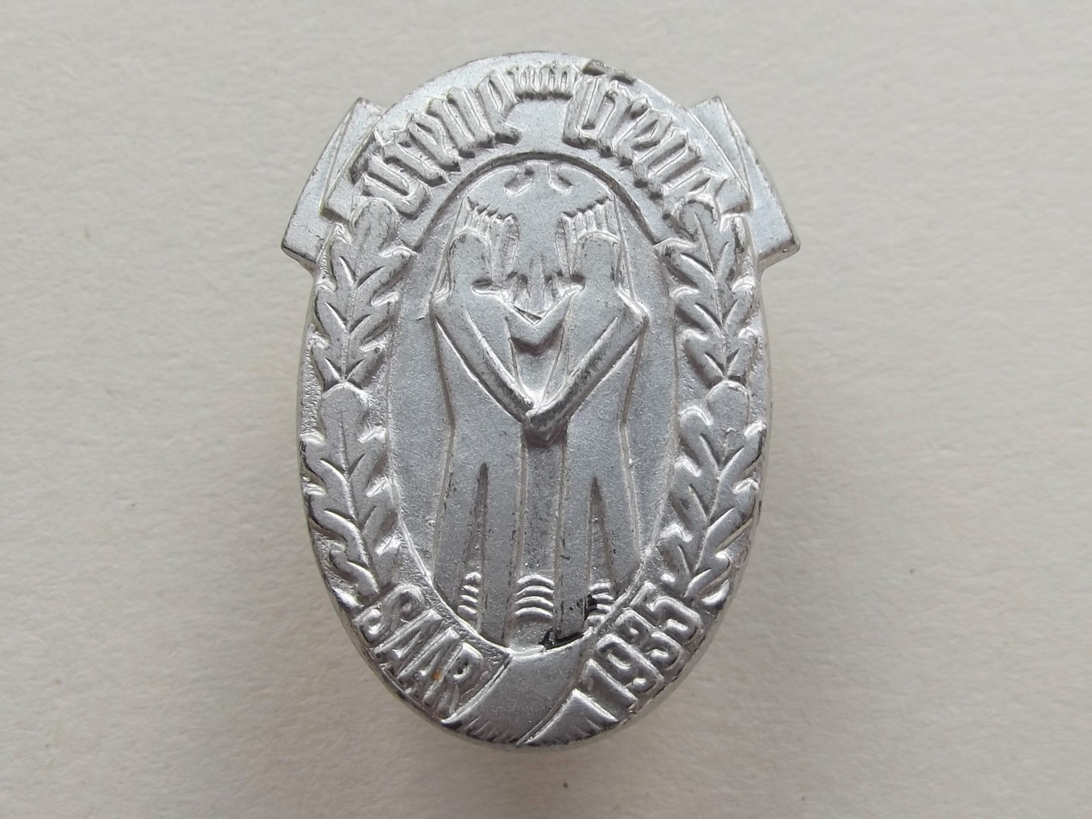 GERMAN DAY BADGE SAAR 1935