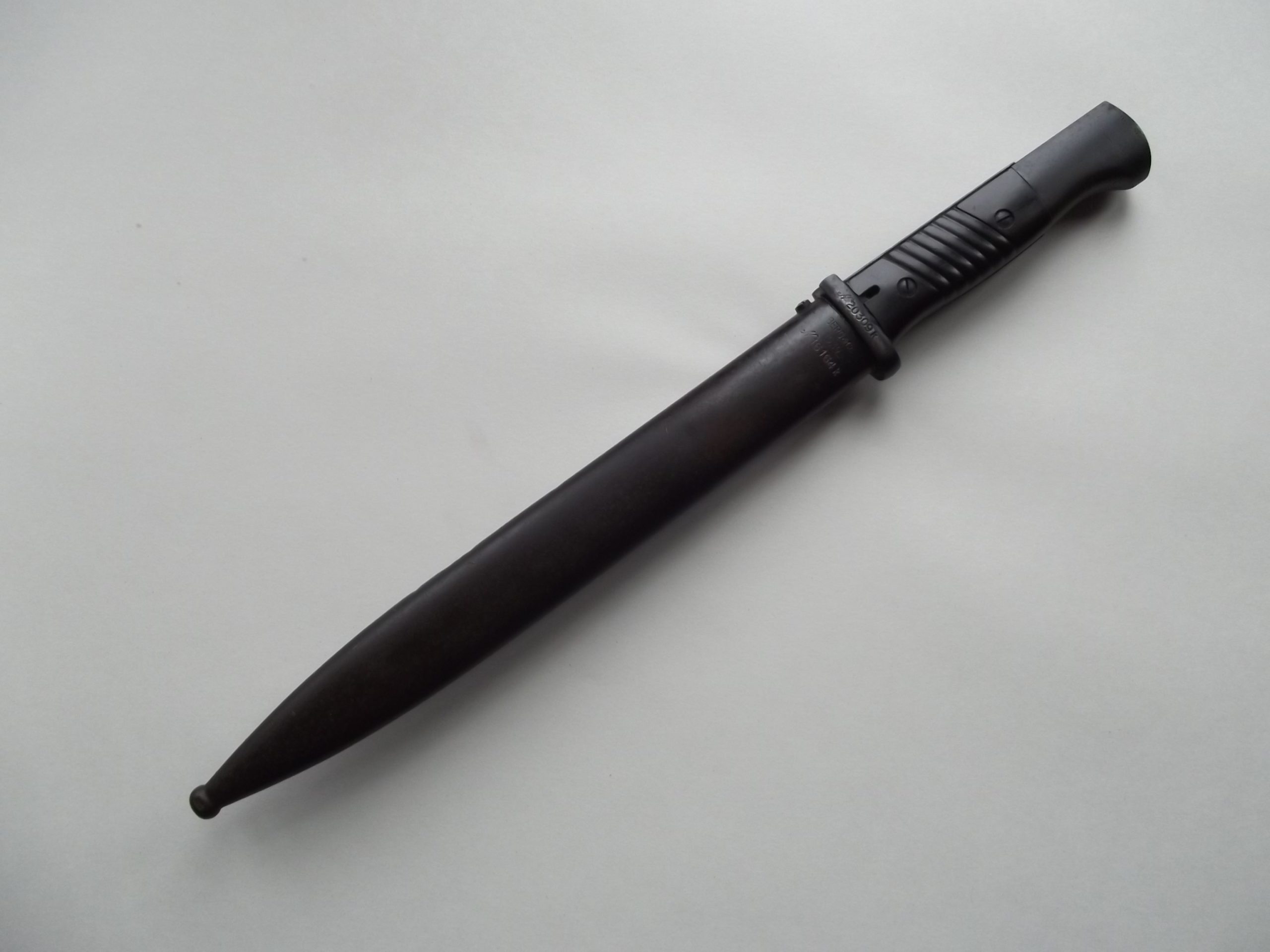 WW2 GERMAN KRIEGSMARINE K98 BAYONET & SCABBARD DATED 1939