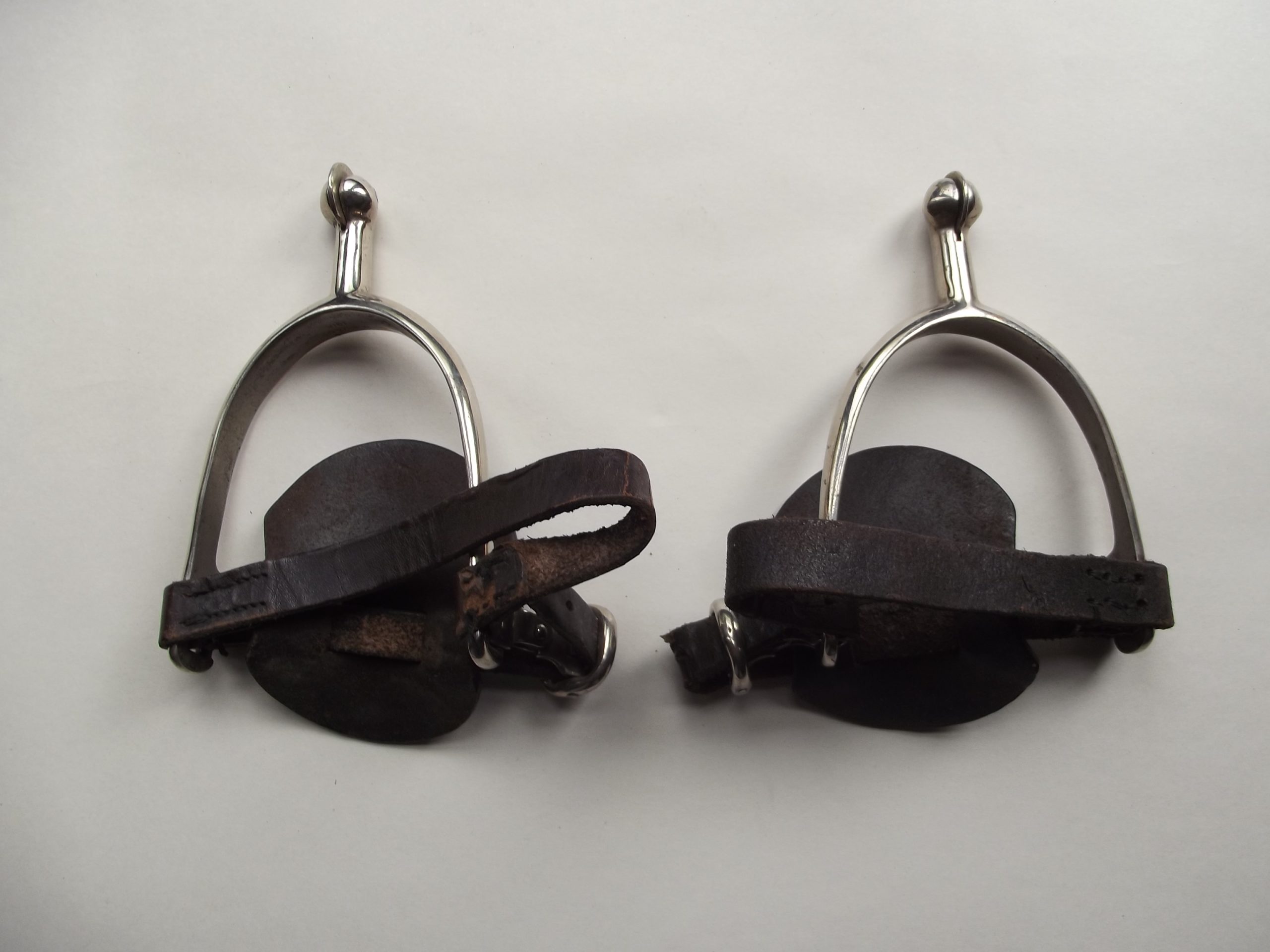 WW1 OFFICERS PRIVATE PURCHASE SPURS DATED 1918