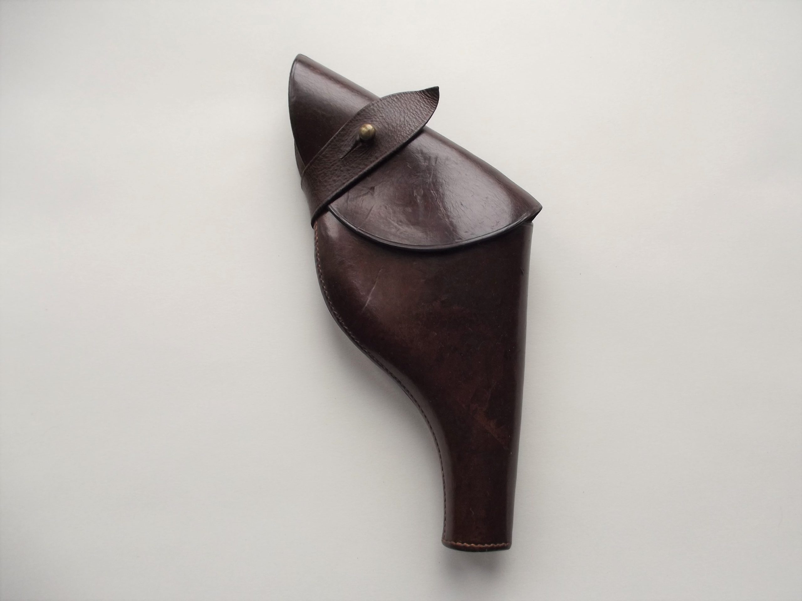 BOER WAR OFFICERS WEBLEY MK IV LEATHER HOLSTER