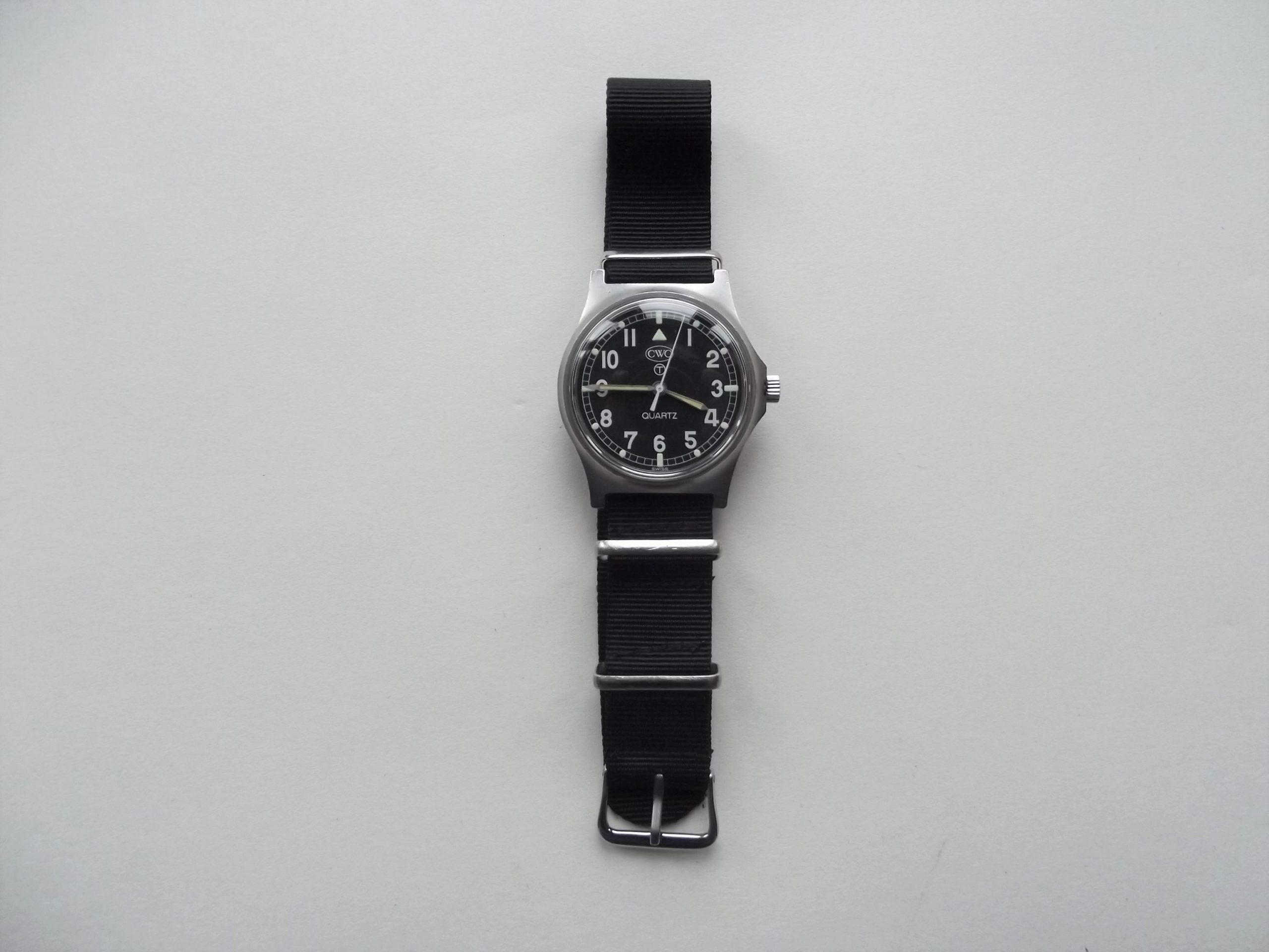 BRITISH ARMY C.W.C FATBOY WRISTWATCH DATED 1982