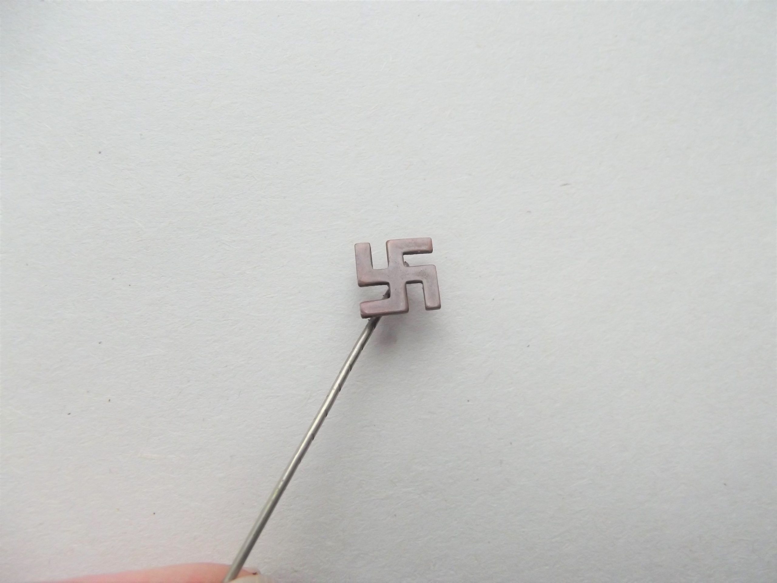 GERMAN SWASTIKA SYMPATHY STICK PIN