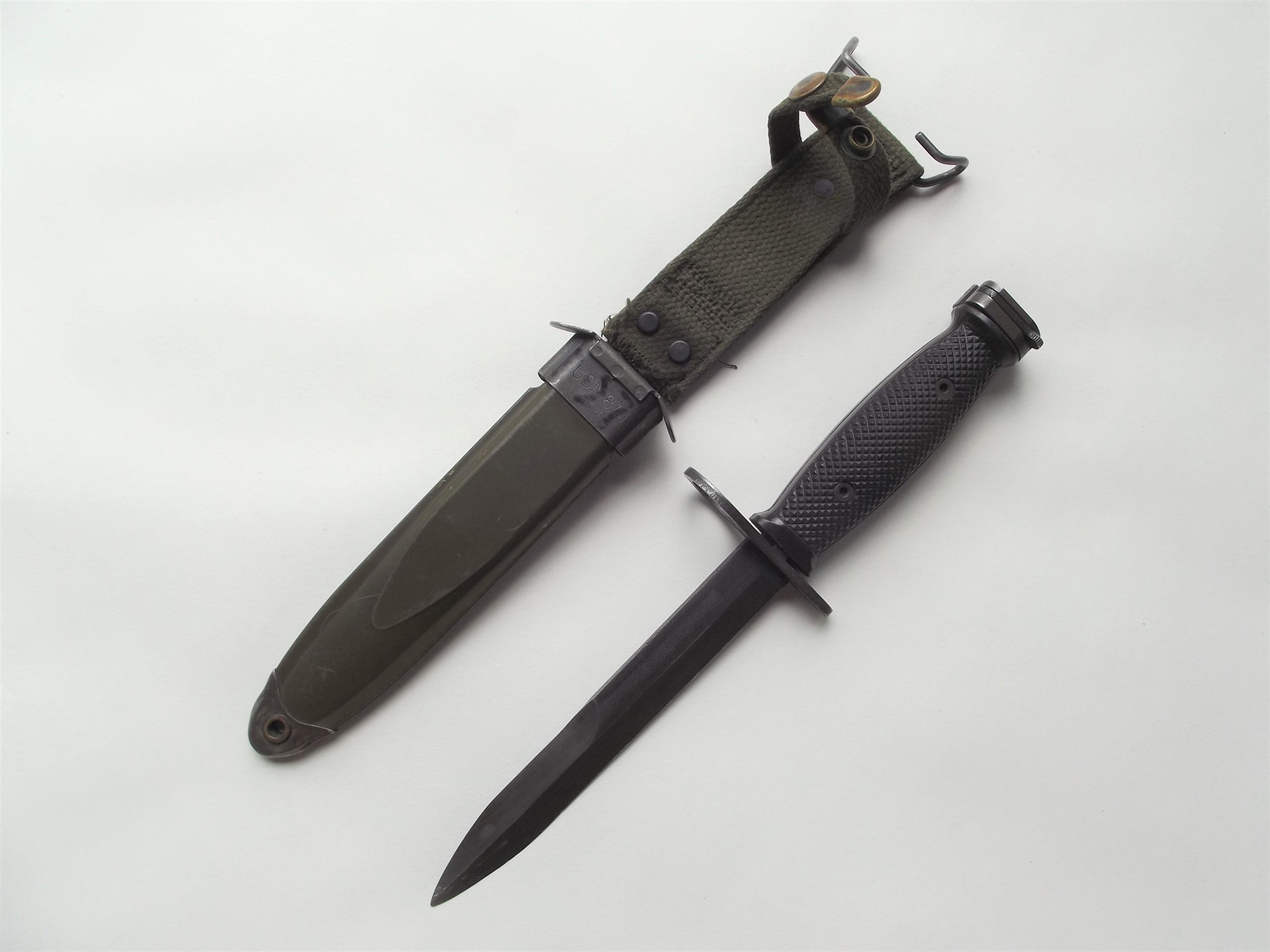 AMERICAN M7 BAYONET & SCABBARD BOC