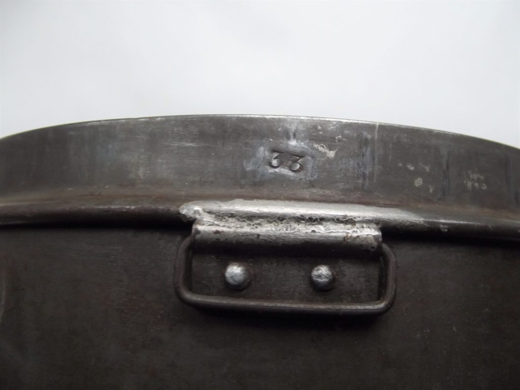 WW1 BRITISH ARMY MESS TIN DATED 1917 - DBG Militaria