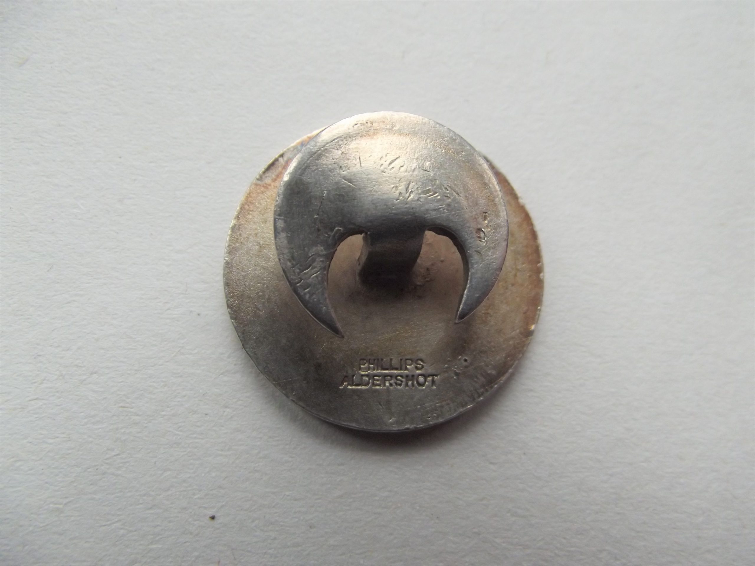WW2 HOMEFRONT OBSERVER CORPS ENAMEL BADGE PRE 1941