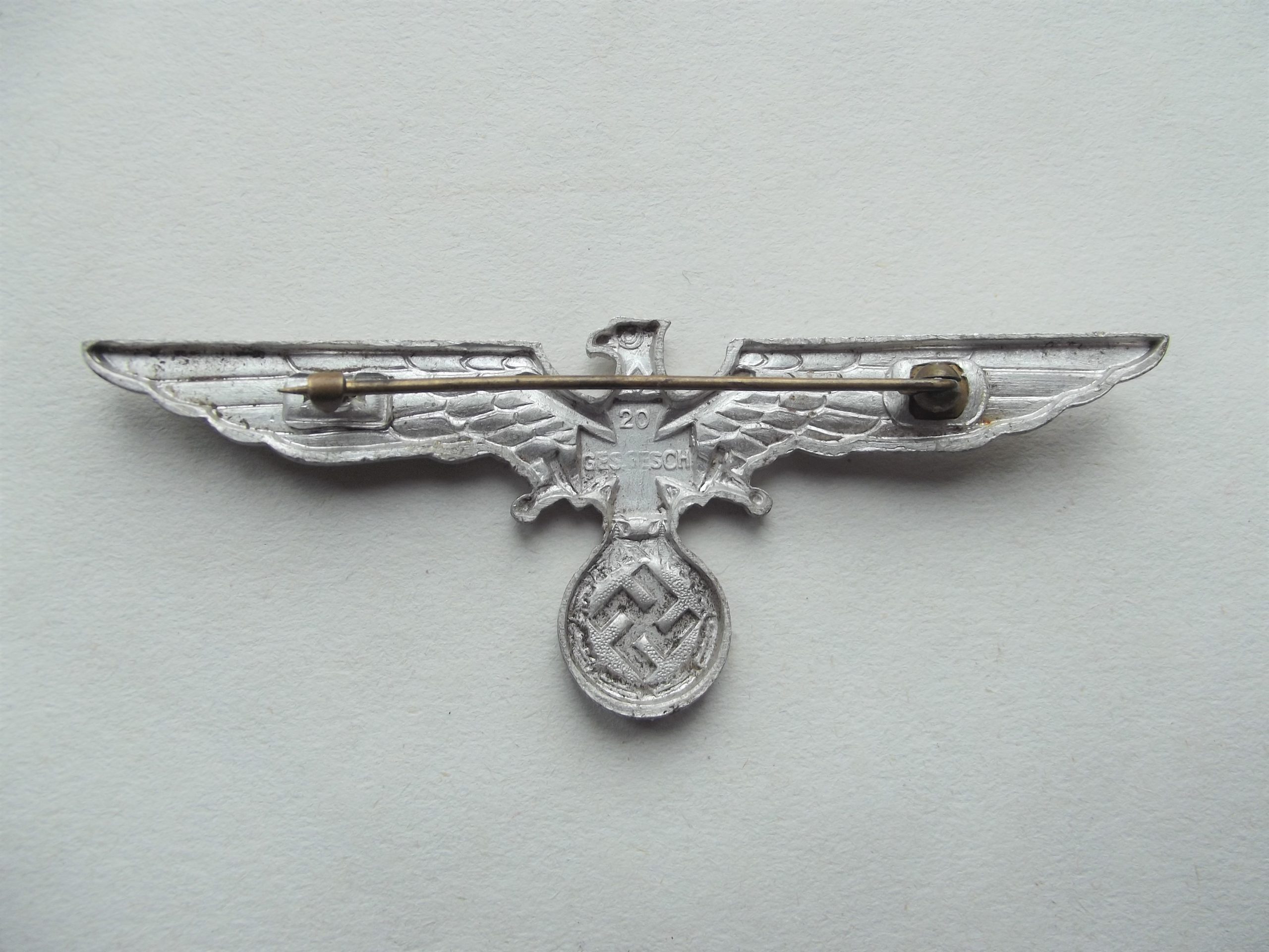WW2 GERMAN VETERANS BREAST EAGLE