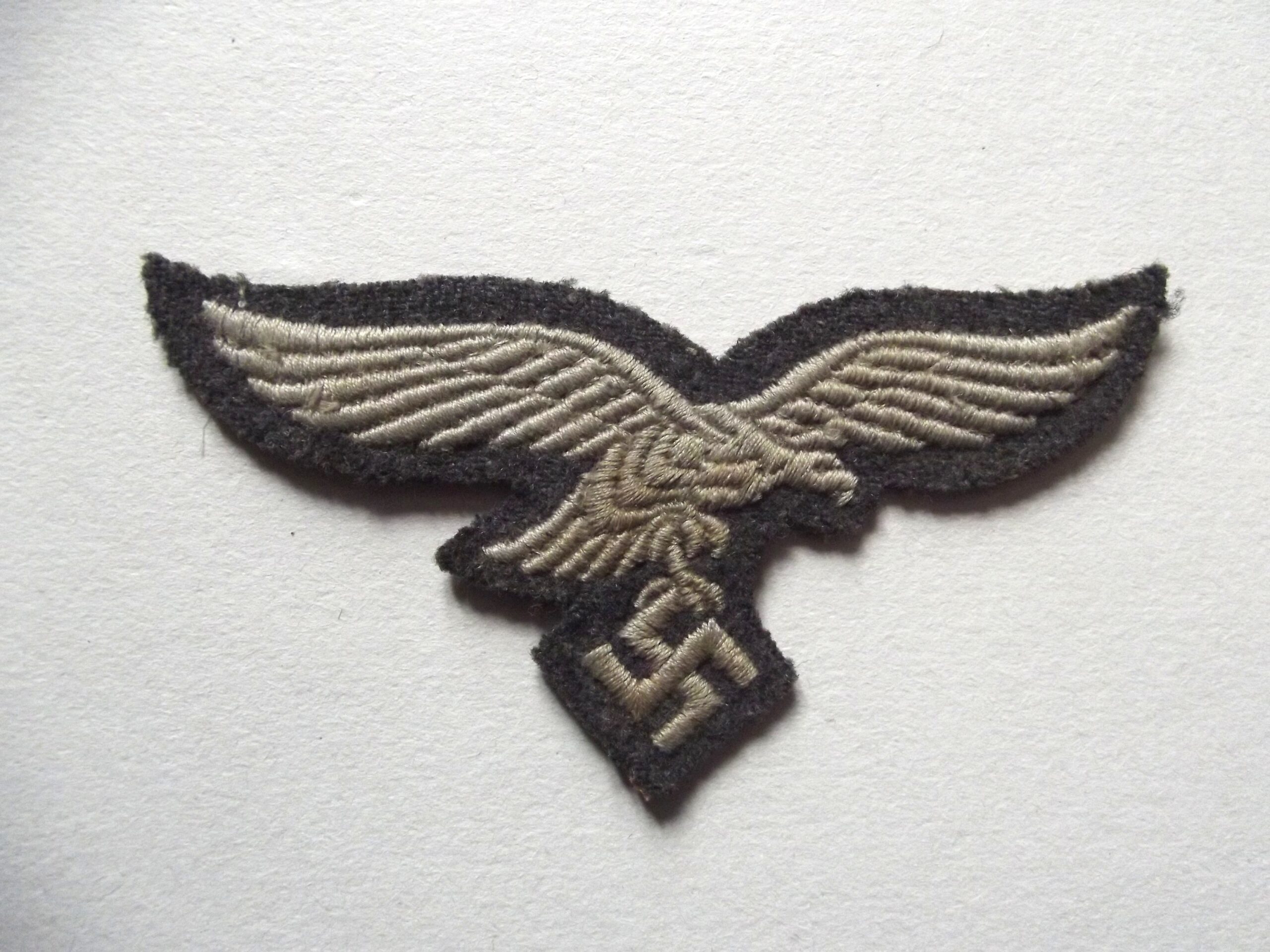 WW2 GERMAN LUFWAFFE BREAST EAGLE WOVEN