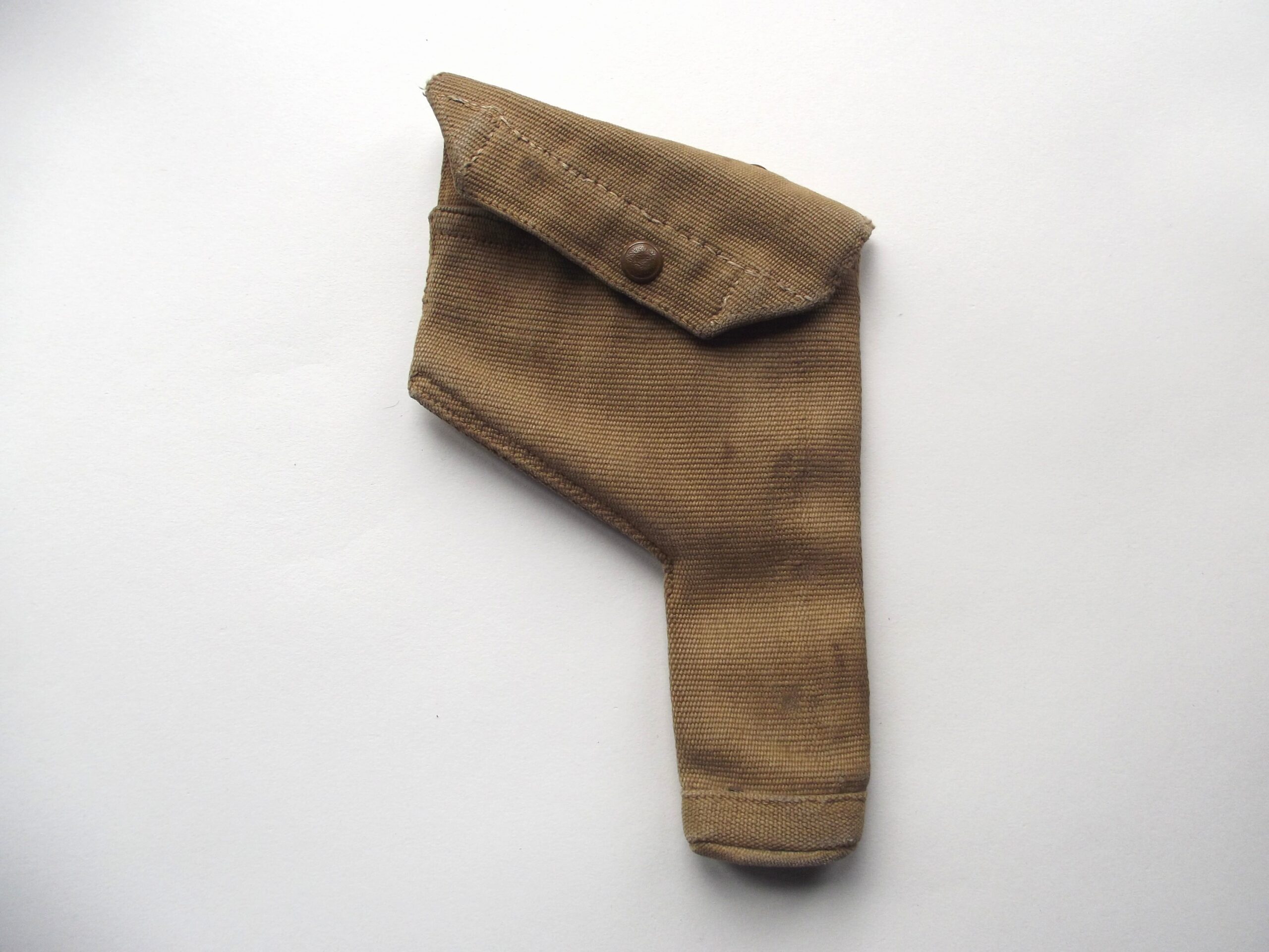 WW2 37 PTN WEBBING HOLSTER DATED 1940 M.E CO