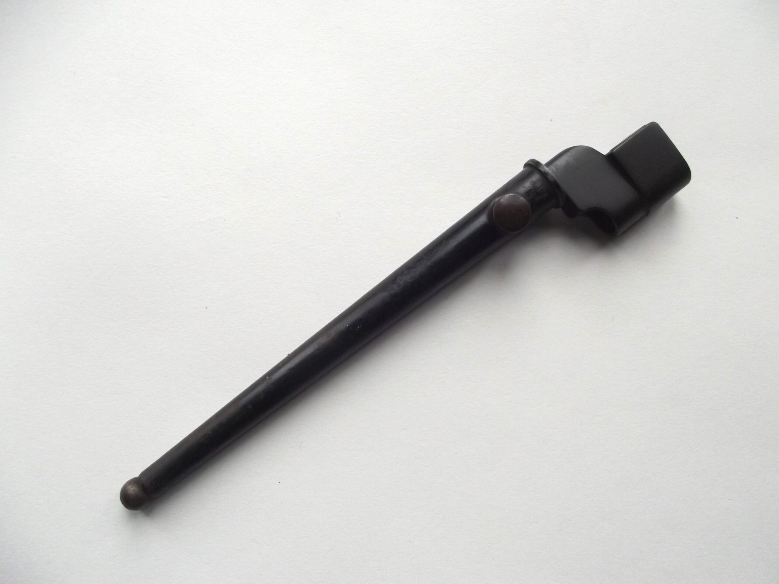 WW2 BRITISH ARMY LEE ENFIELD NO 4 MK 1 SINGER CRUCIFORM BAYONET & SCABBARD DATED 1941