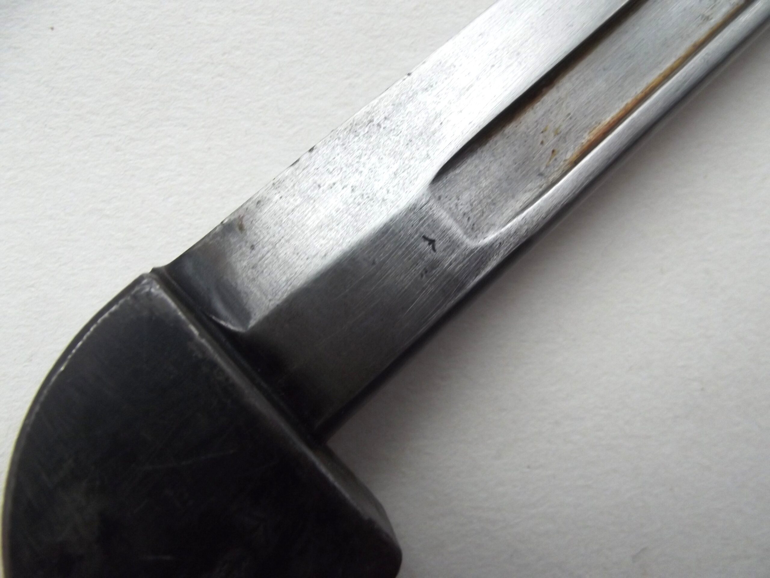 BRITISH ARMY NO 9 MK 1 BAYONET & SCABBARD DATED 1950