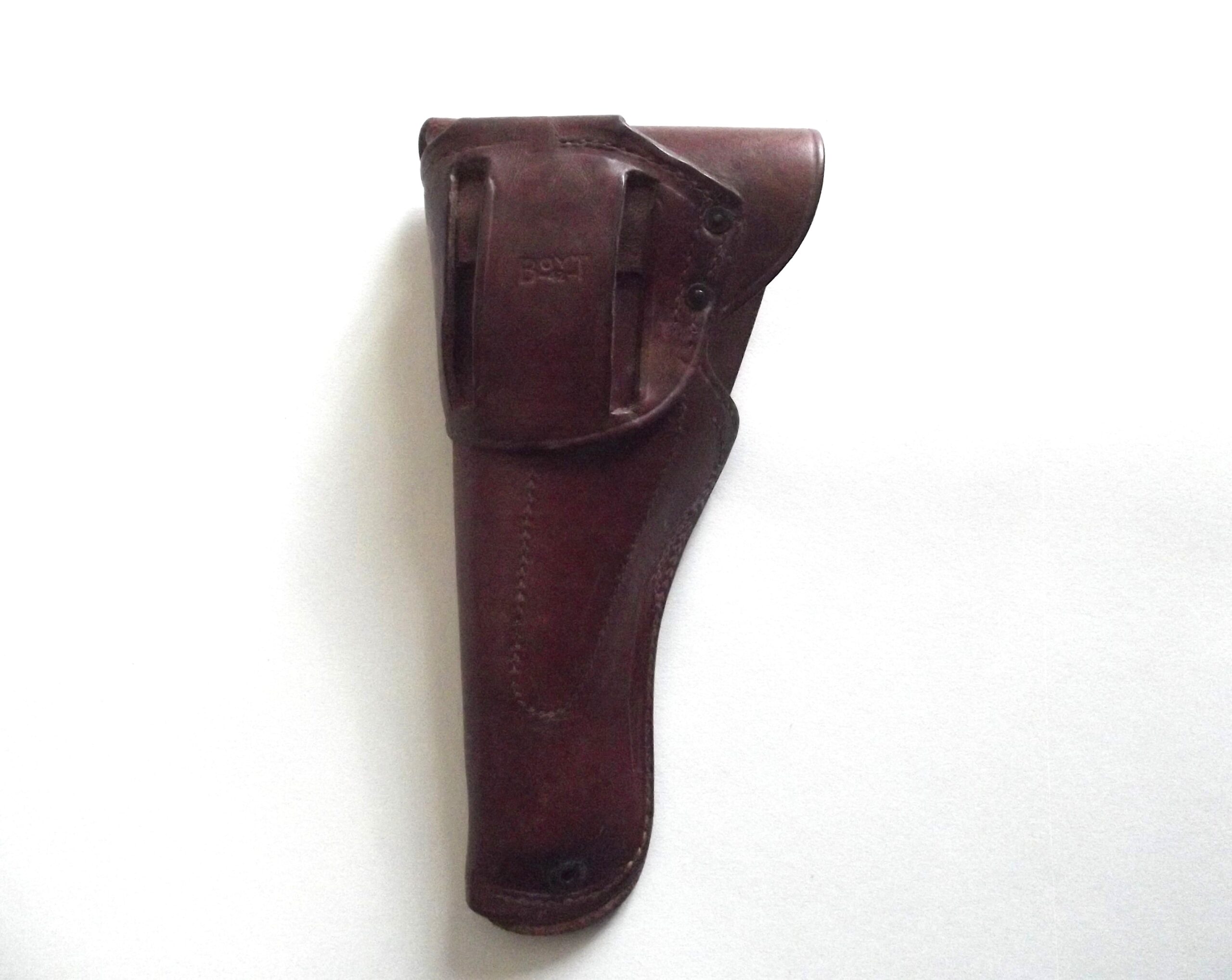 WW2 AMERICAN COLT 45 911 A1 LEATHER HOLSTER DATED 1942