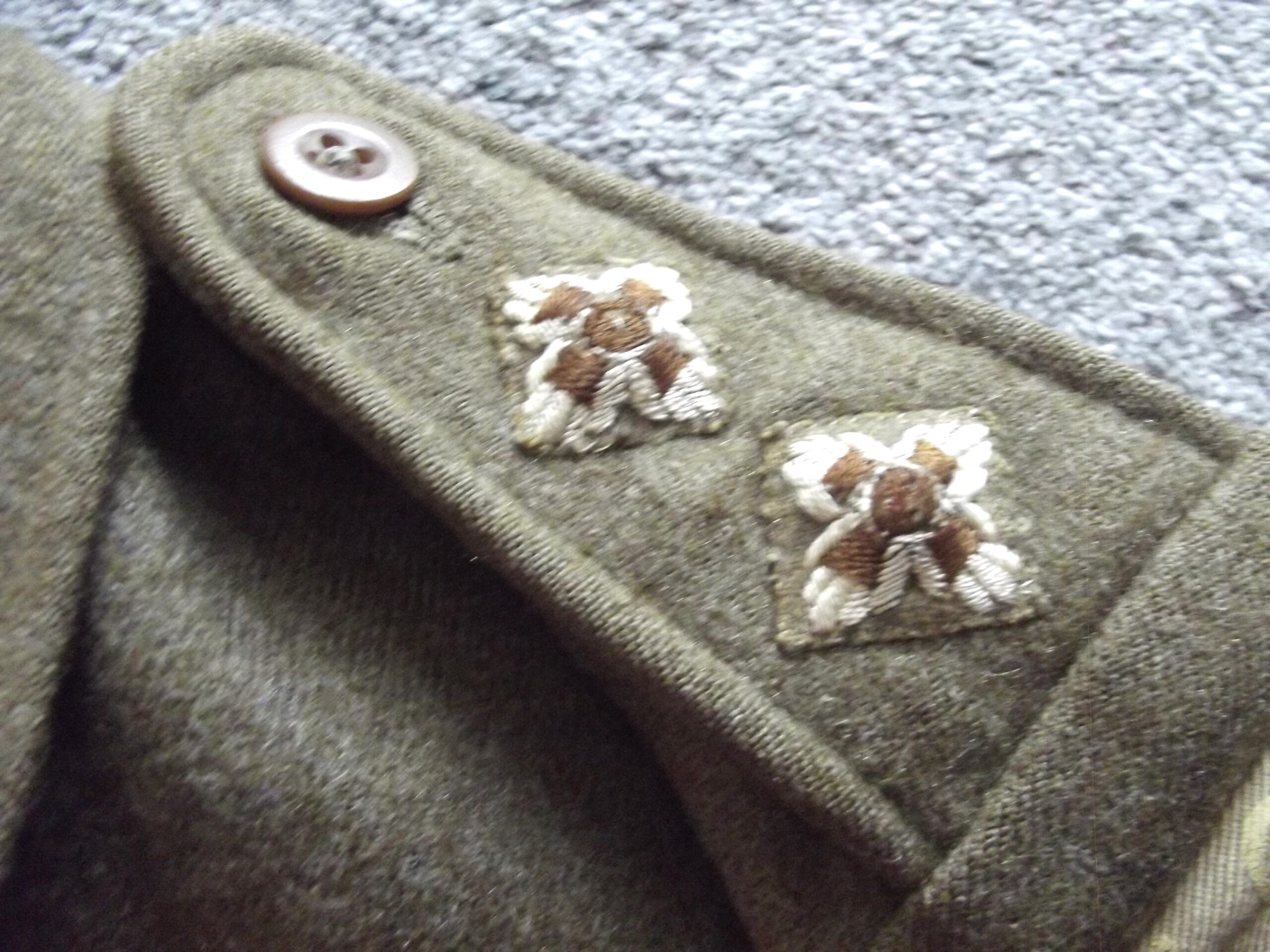 WW2 SOMERSET HOMEGUARD OFFICERS BATTLEDRESS TUNIC DATED 1940