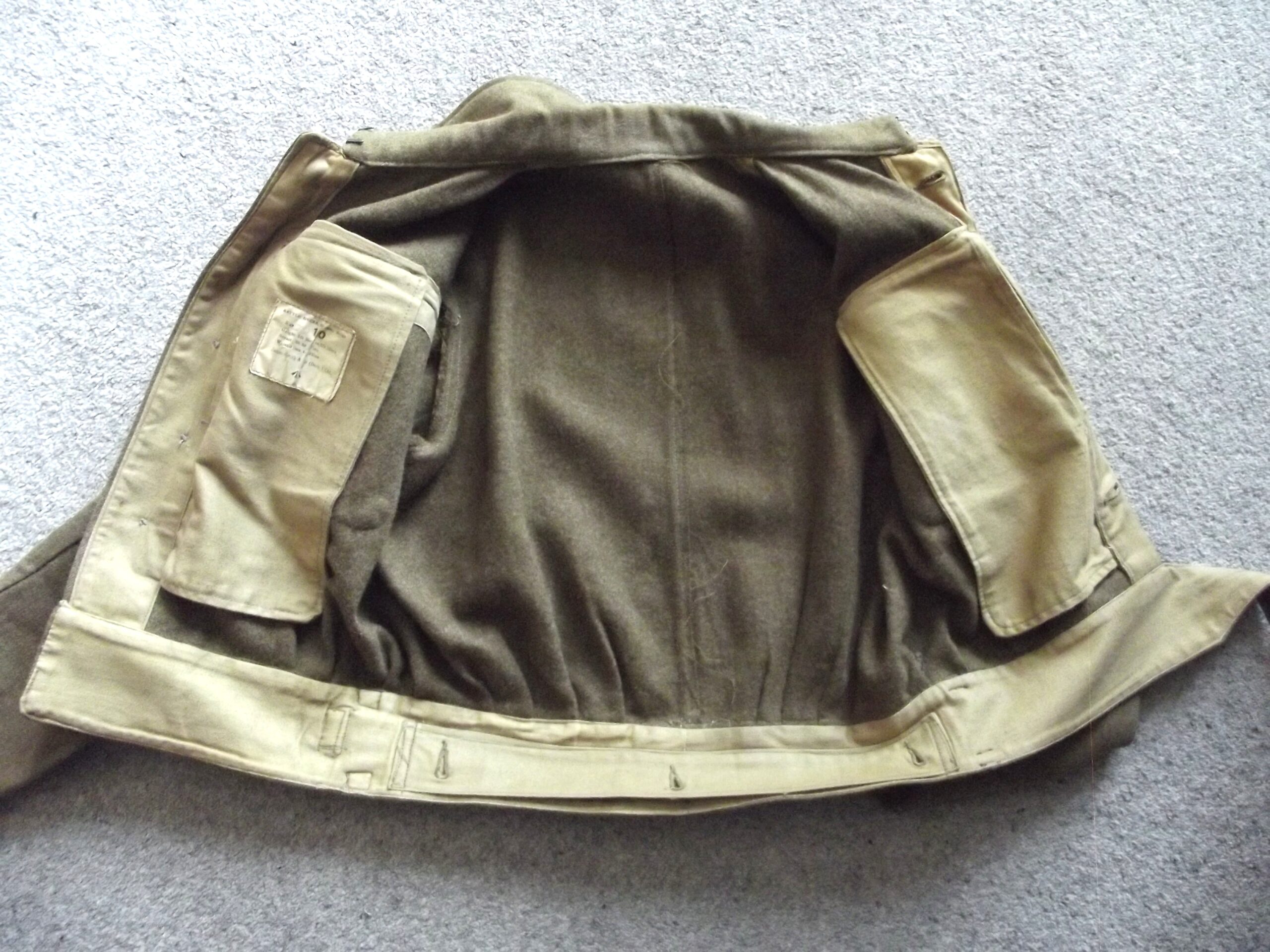 WW2 SOMERSET HOMEGUARD OFFICERS BATTLEDRESS TUNIC DATED 1940