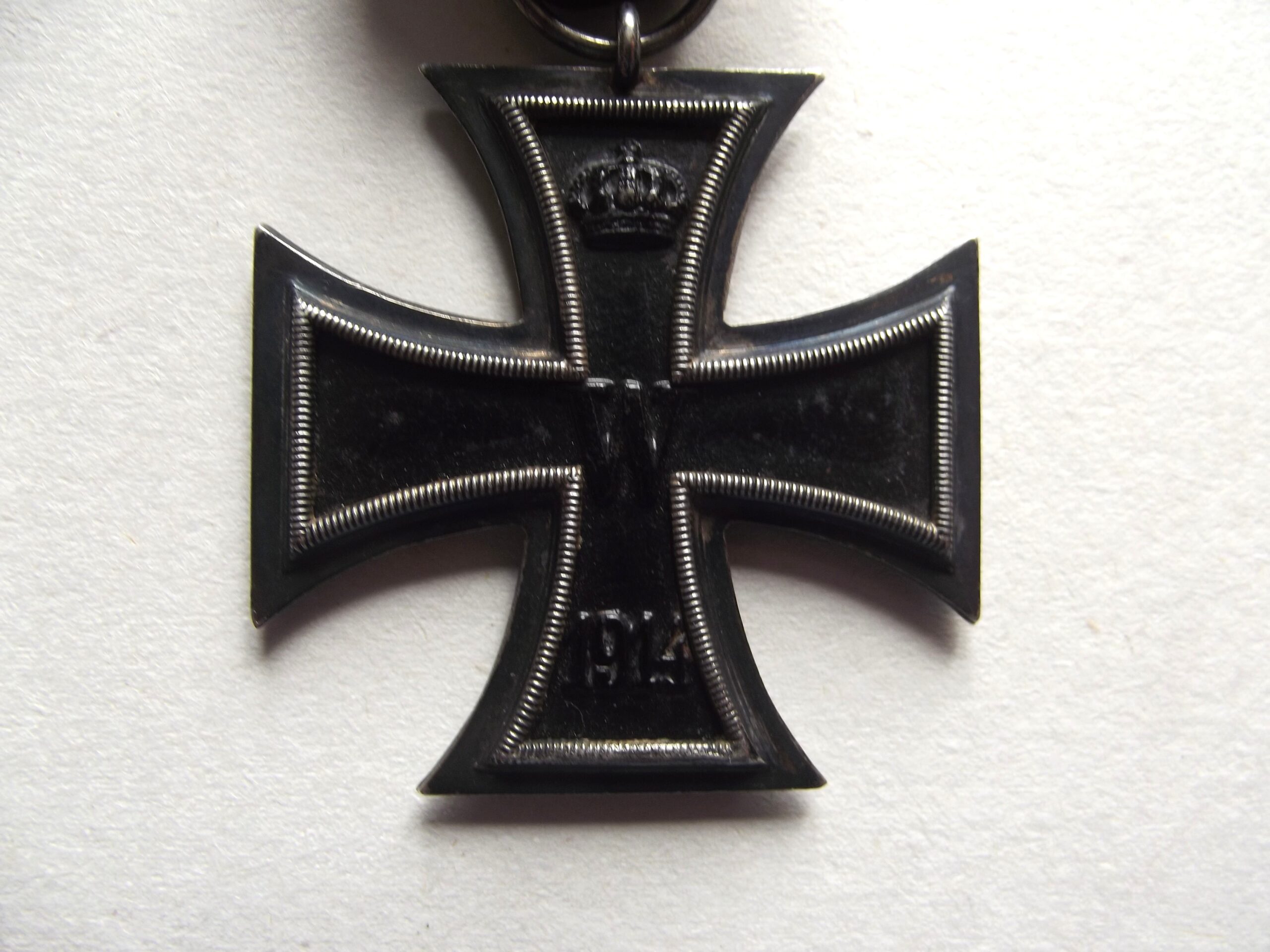 WW1 IMPERIAL GERMAN 2ND CLASS IRON CROSS MAKER K.A.G