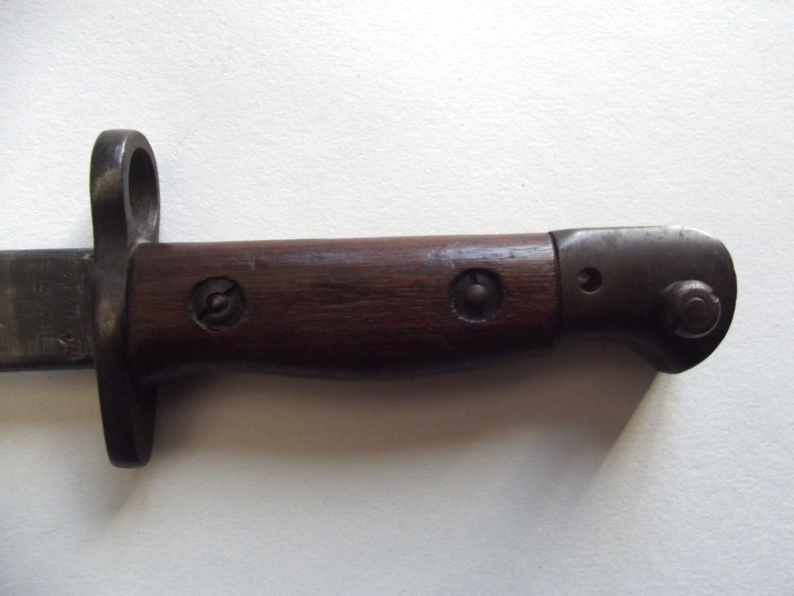 WW1 1907 BAYONET & SCABBARD DATED 1917 WILKINSON