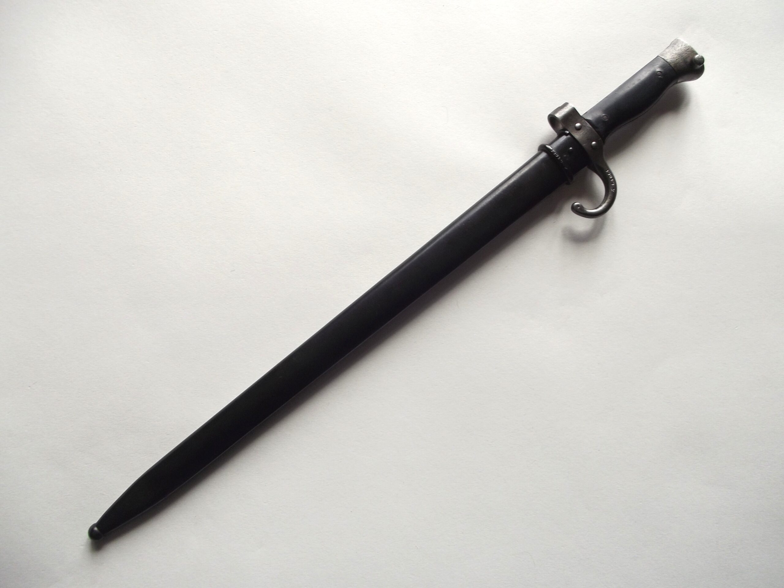 FRENCH M1892 BAYONET & SCABBARD MATCHING NUMBERS