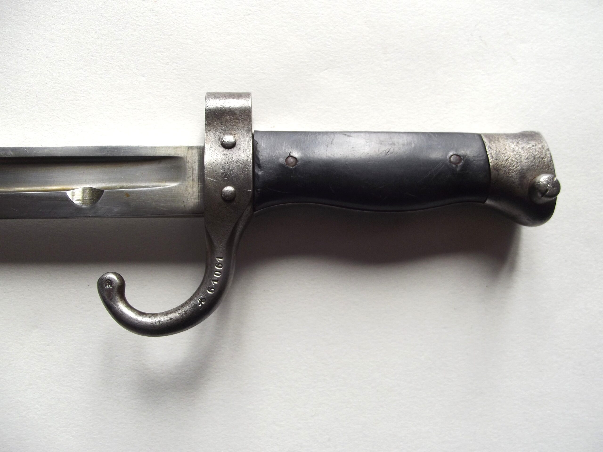 FRENCH M1892 BAYONET & SCABBARD MATCHING NUMBERS