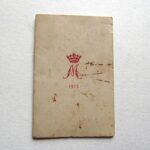 WW1 PRINCESS MARY CHRISTMAS CARD DATED 1915