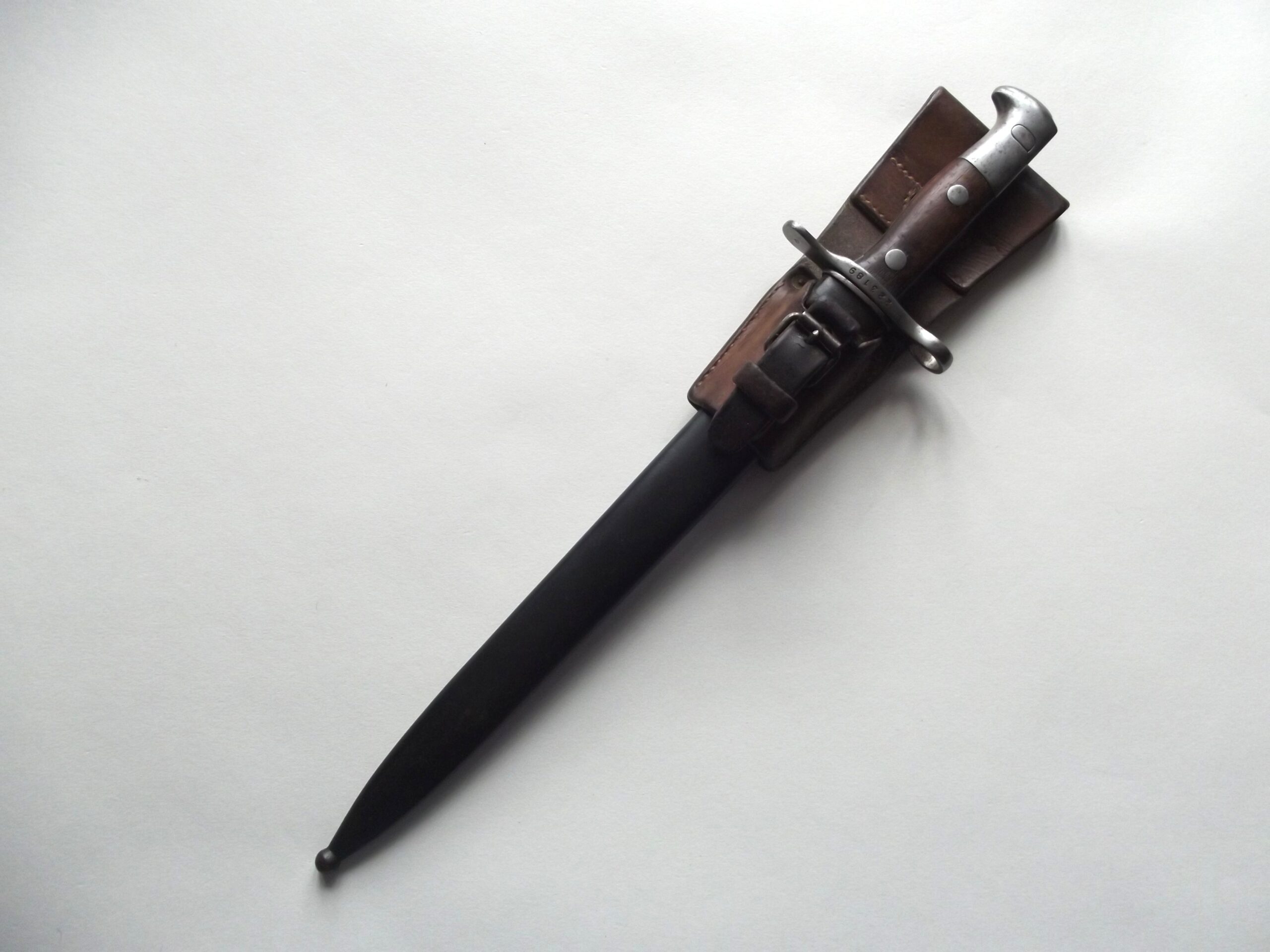SWISS M1899 BAYONET & SCABBARD