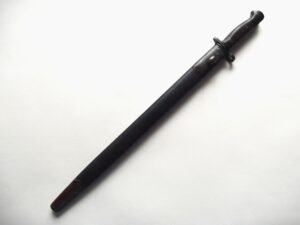 WW1 1907 BAYONET & SCABBARD WILKINSON DATED 1916