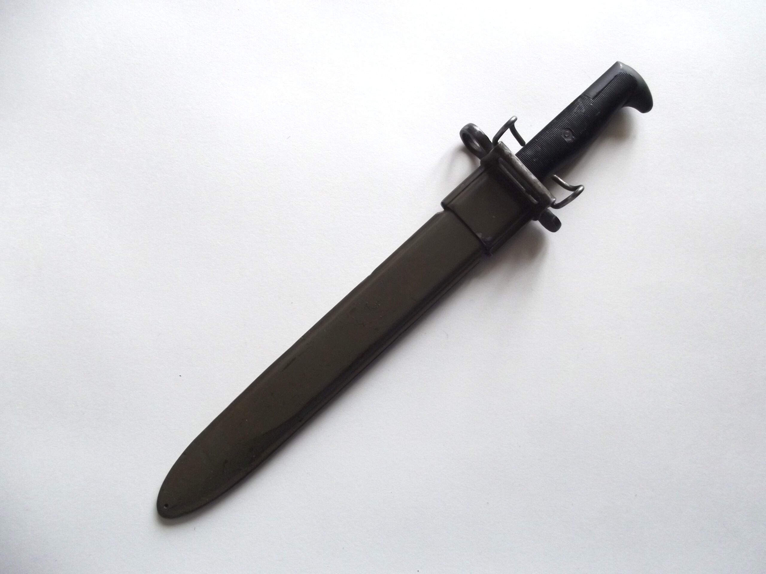 WW2 AMERICAN M1 GARAND BAYONET & SCABBARD A.F.H