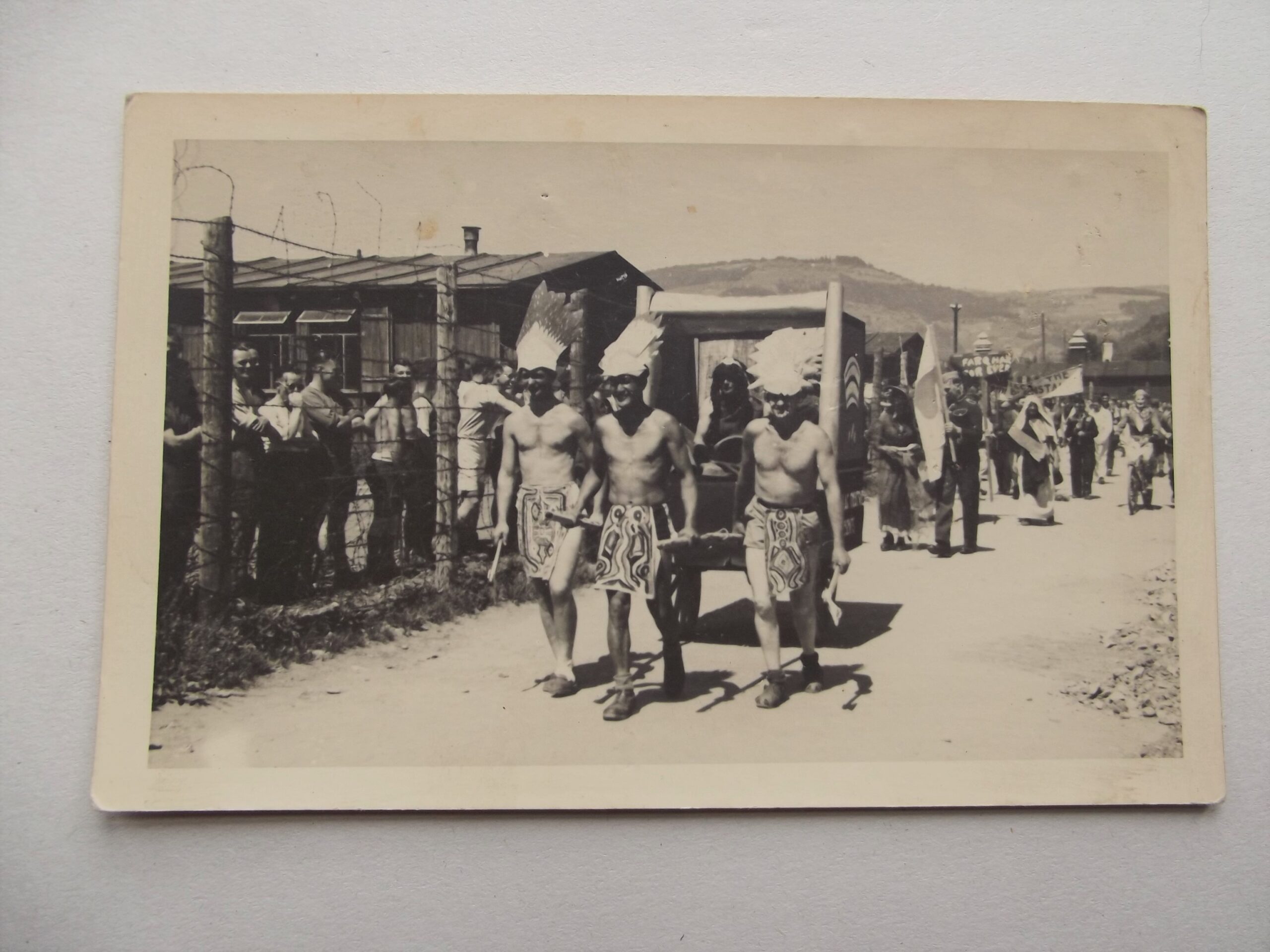 WW2 PRISONER OF WAR POSTCARDS X 8 STALAG XVIIIA
