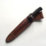 CZECH VZ-58 BAYONET & LEATHER SCABBARD