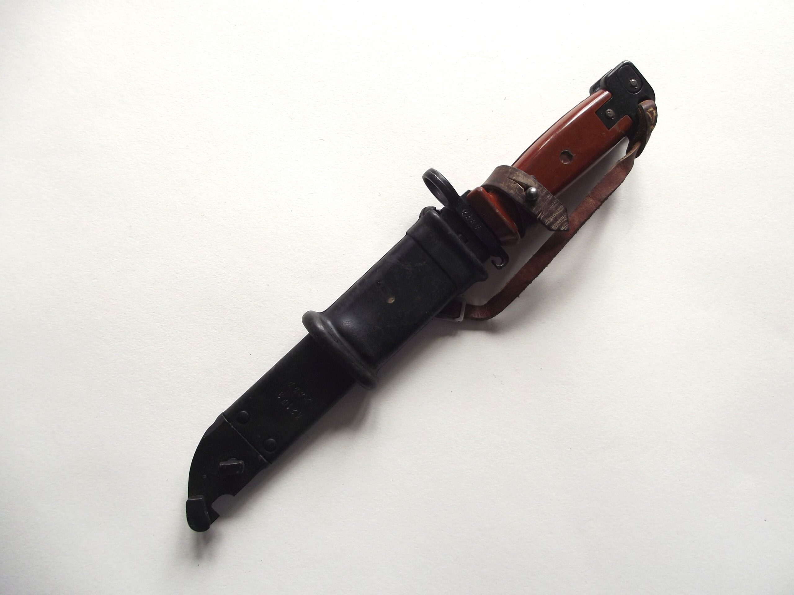 POLISH AKM TYPE 3 BAYONET & SCABBARD