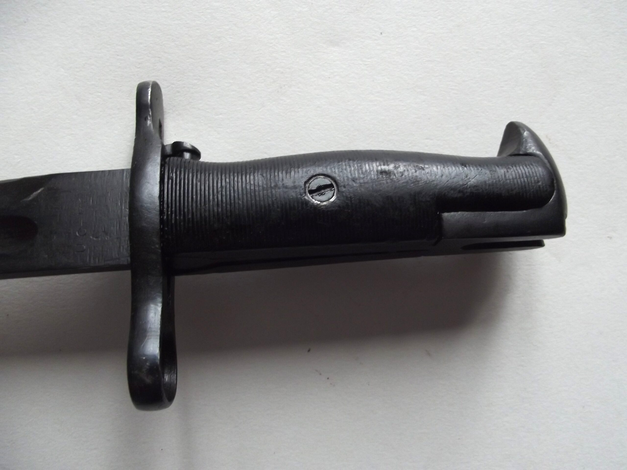 WW2 AMERICAN SPEARPOINT M1 BAYONET & SCABBARD U.F.H DATED1942