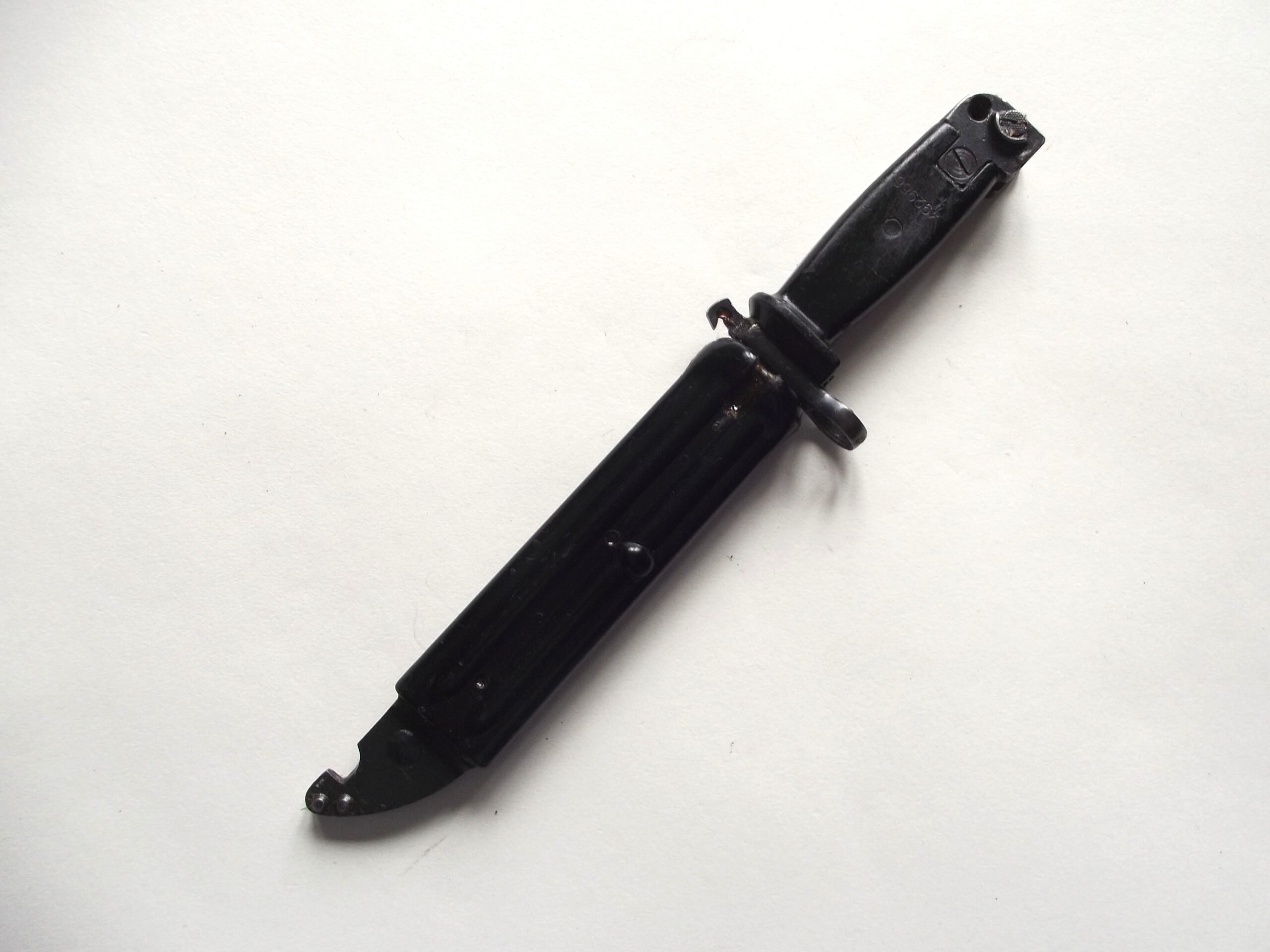 YUGOSLAVIAN AKM BAYONET & SCABBARD MATCHING NUMBERS