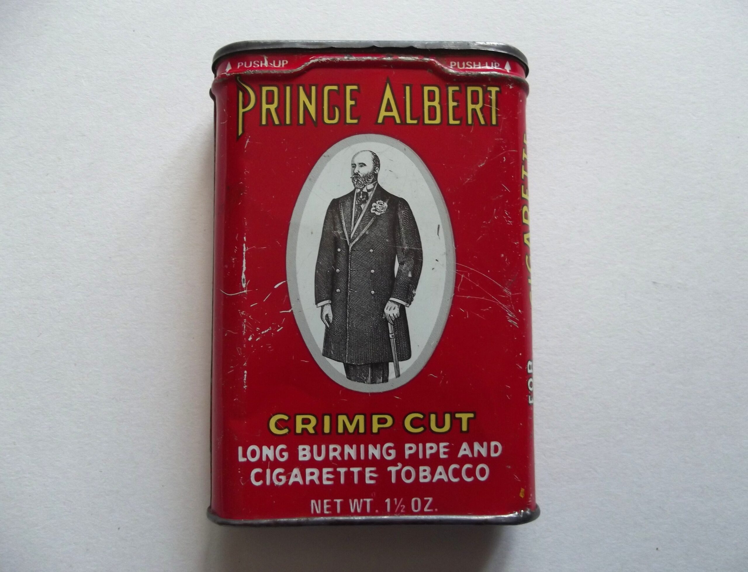WW2 AMERICAN PRINCE ALBERT TOBACCO TIN