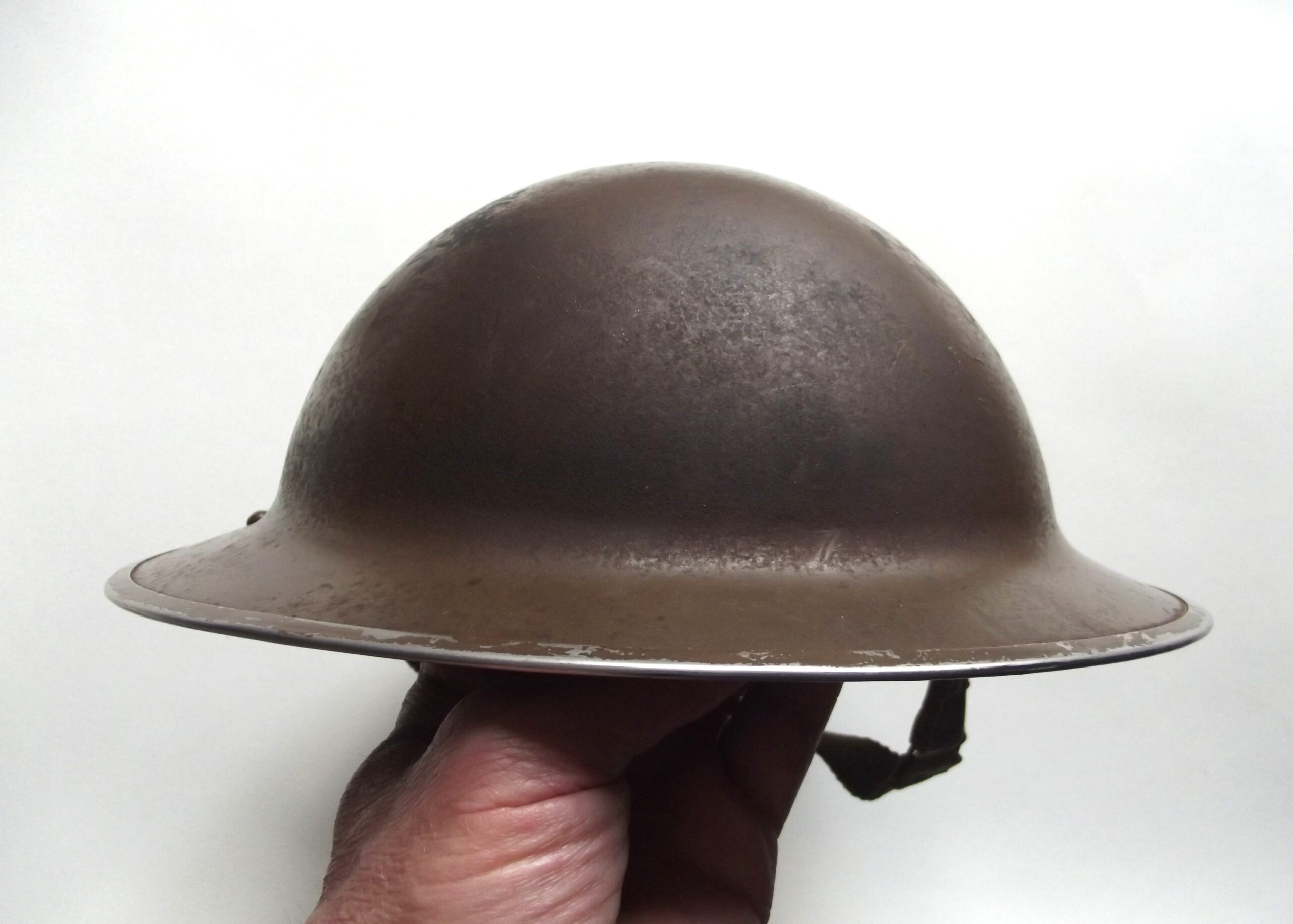 WW2 BRITISH ARMY MK 2 STEEL HELMET DATED 1940