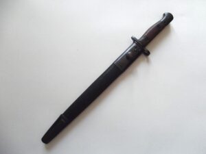 WW2 INDIAN MADE LEE ENFIELD MK II * & SCABBARD DATED 1943