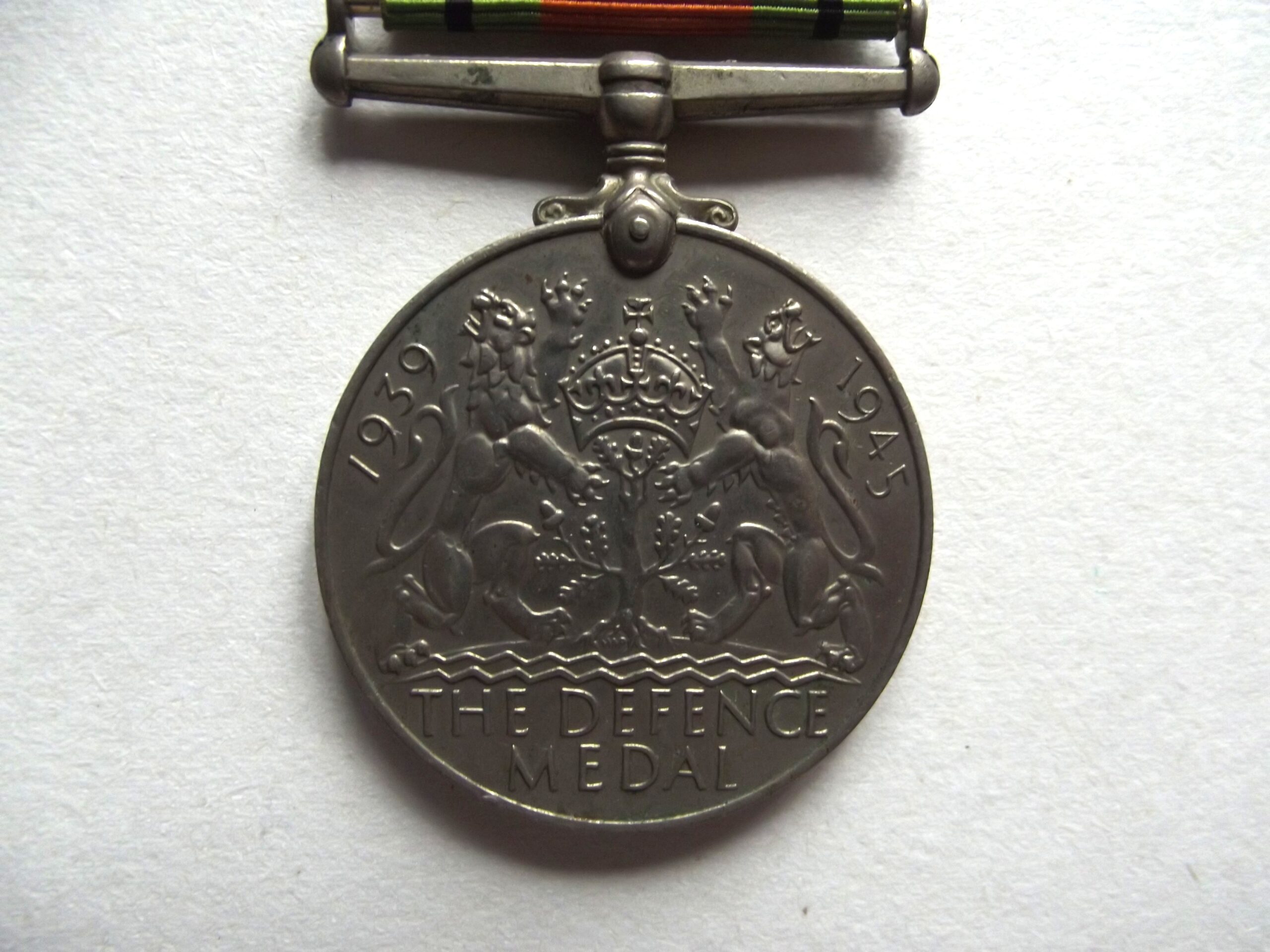 WW2 DEFENCE MEDAL & RIBBON