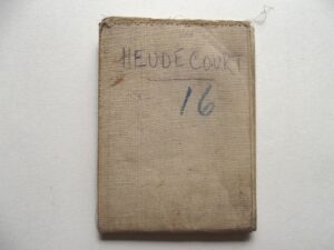 WW1 CLOTH BACKED TRENCH MAP OF FRANCE SHEET 57c S.E. EDITION 6E LOCAL DATED MARCH 1918