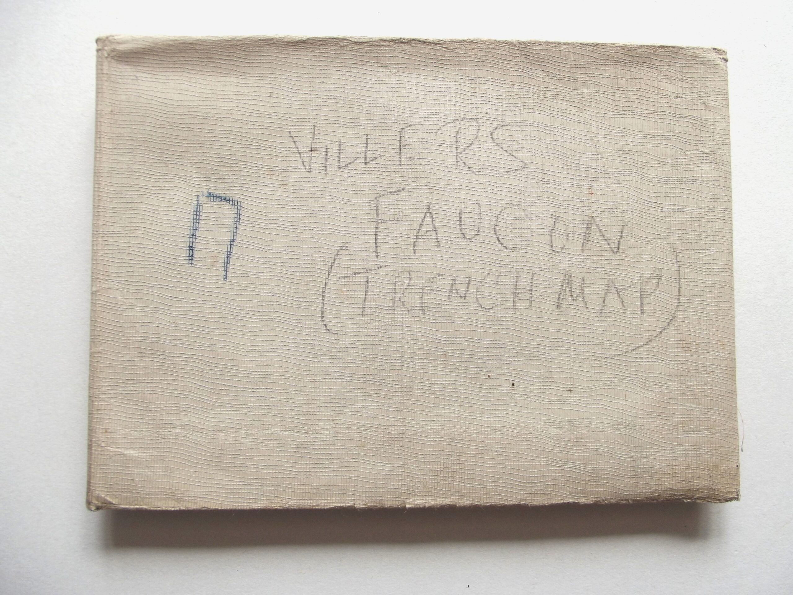 WW1 CLOTH BACKED TRENCH MAP OF RANCE SHEET 62C 4TH EDITION DATED 1918