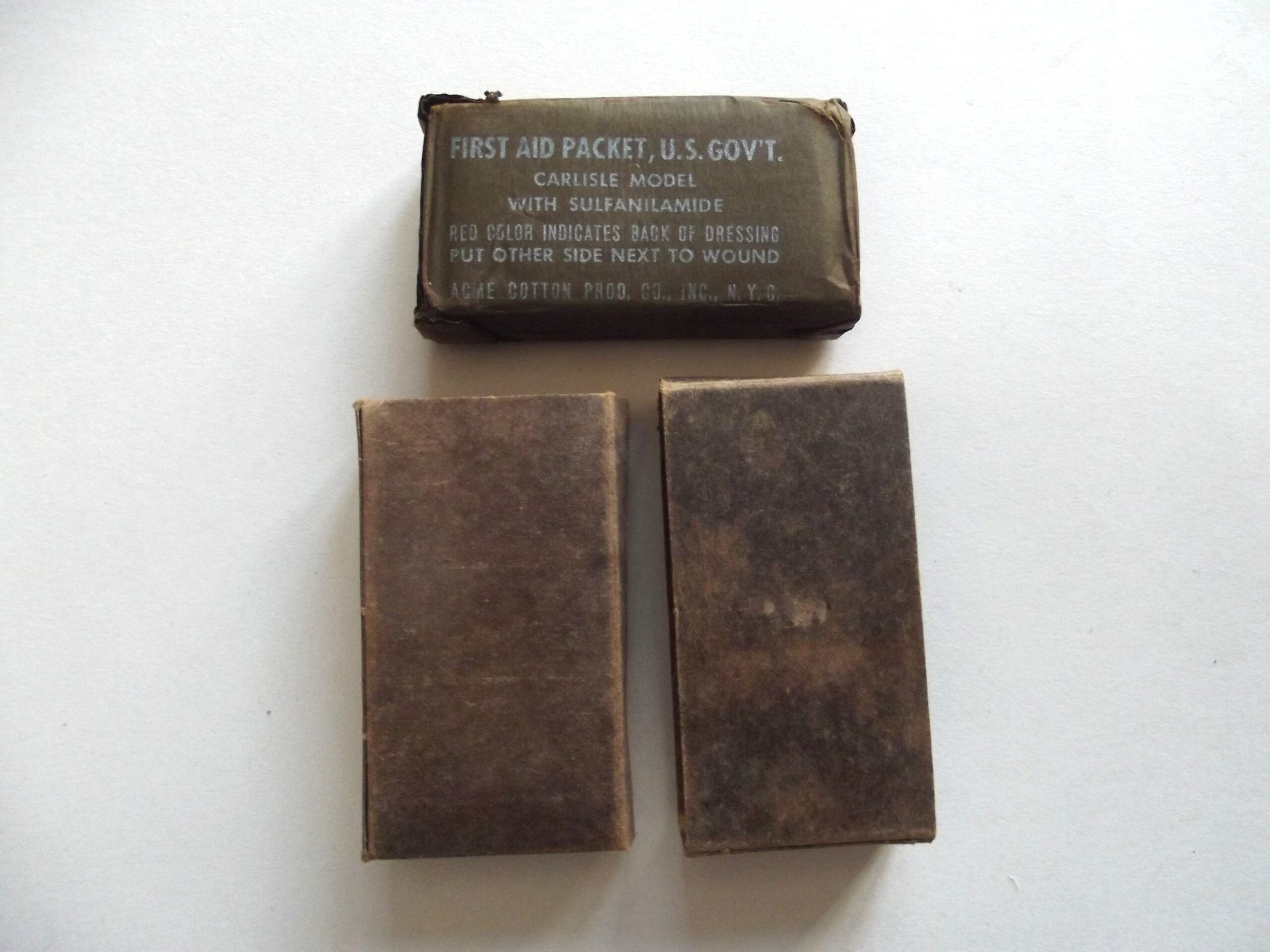 WW2 AMERICAN FIRST AID CARLISLE MODEL C1943