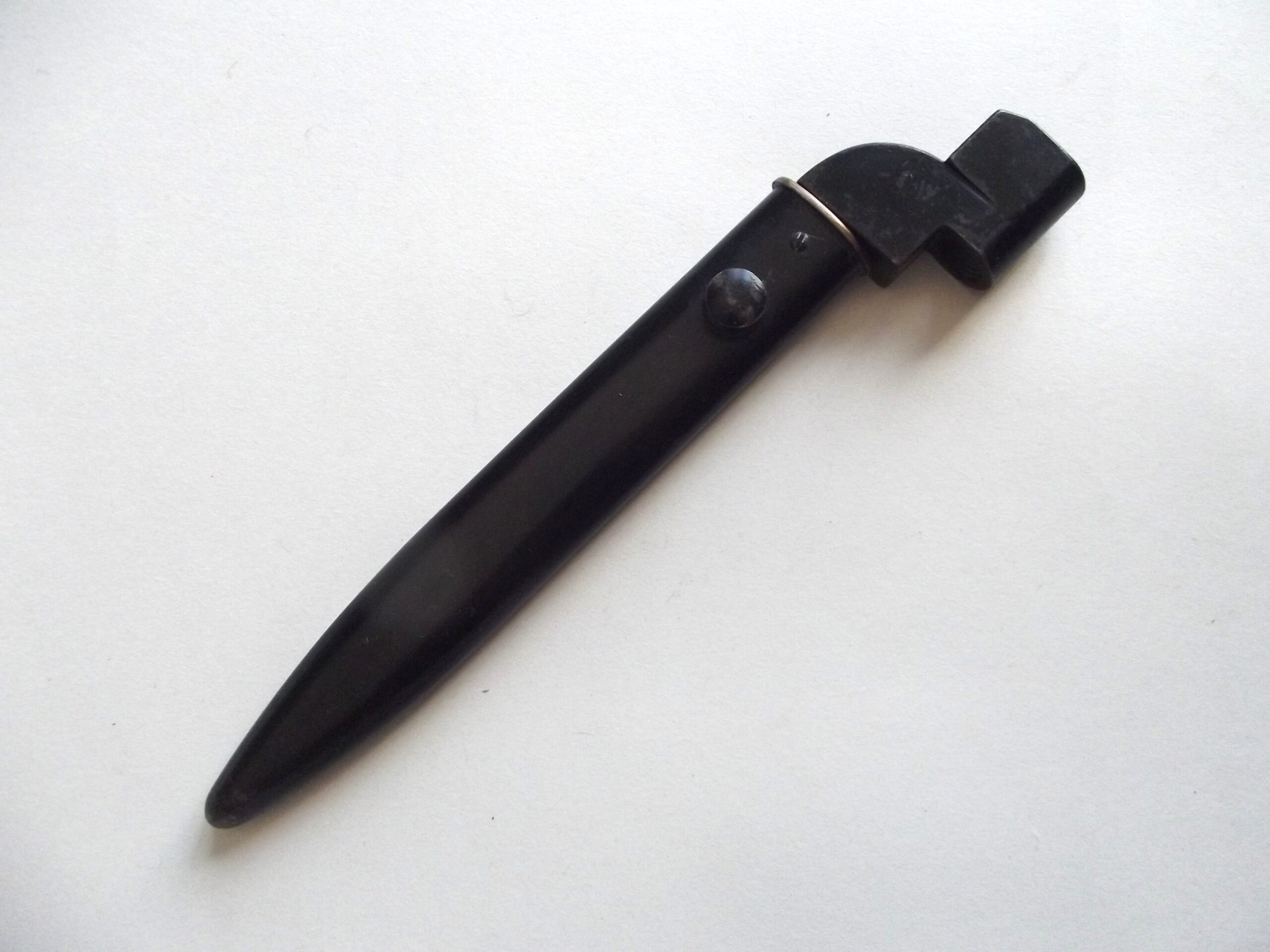 BRITISH ARMY NO 9 BAYONET & SCABBARD DATED 1954