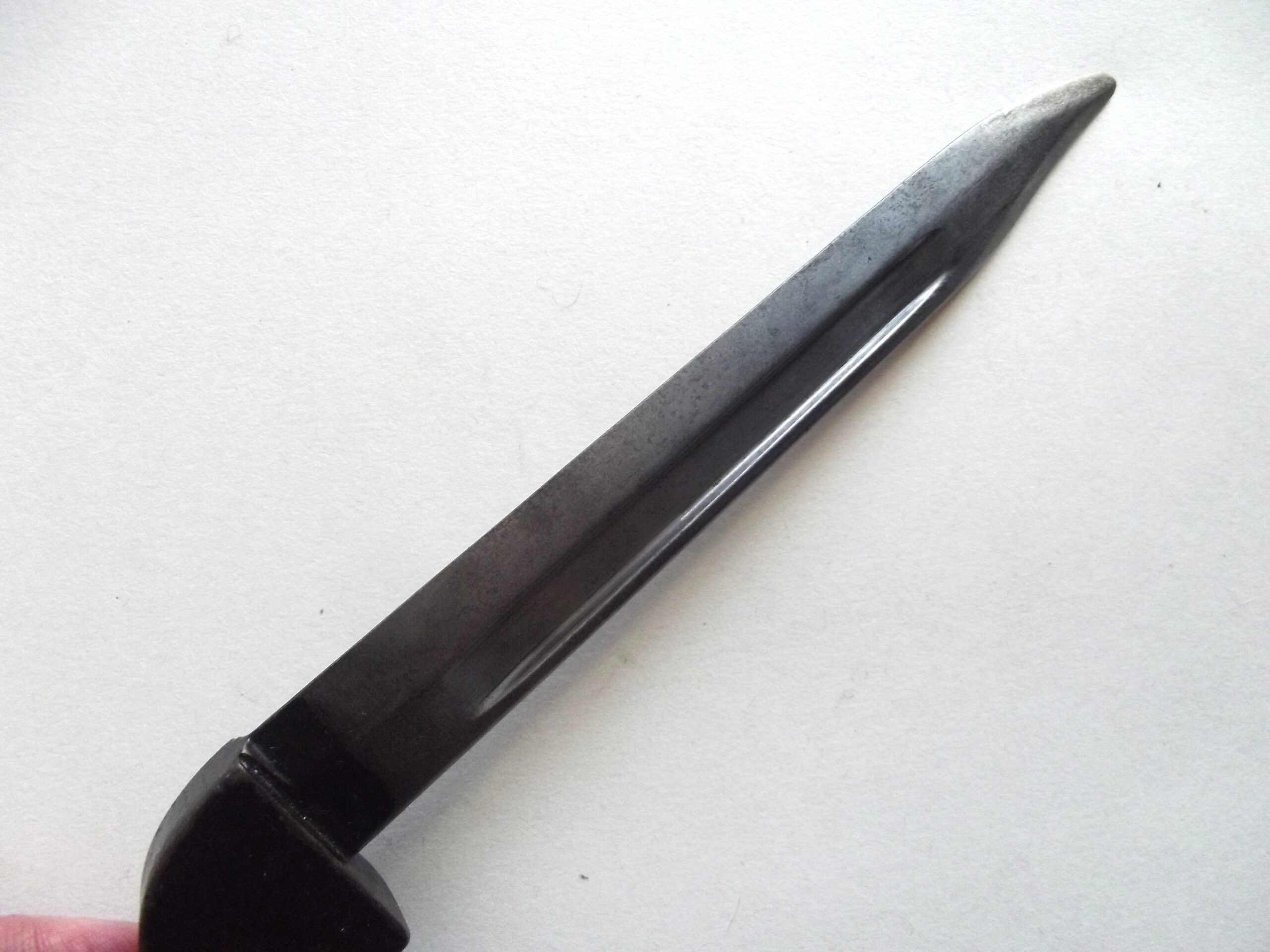 BRITISH ARMY NO 9 BAYONET & SCABBARD DATED 1954