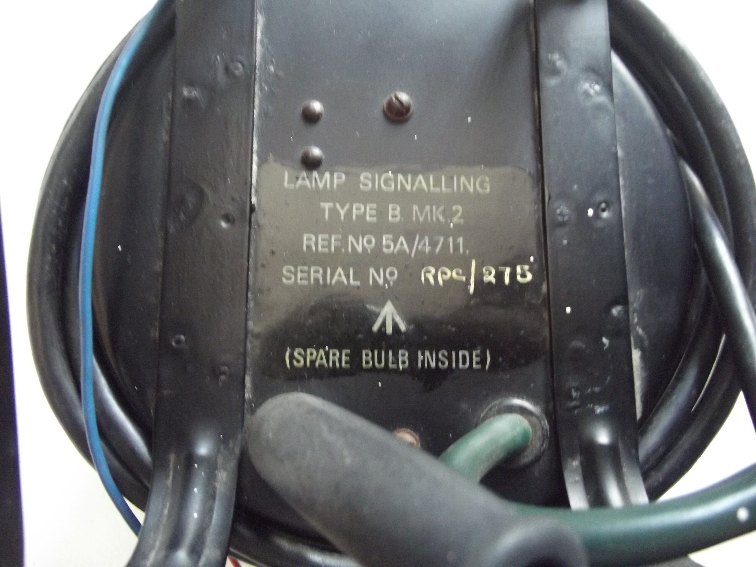 WW2 R.A.F MORSE CODE SIGNAL LAMP 5A/4711