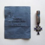 GERMAN MOTHER'S CROSS SILVER AWARD & PACKET CARL FORSTER & GRAF