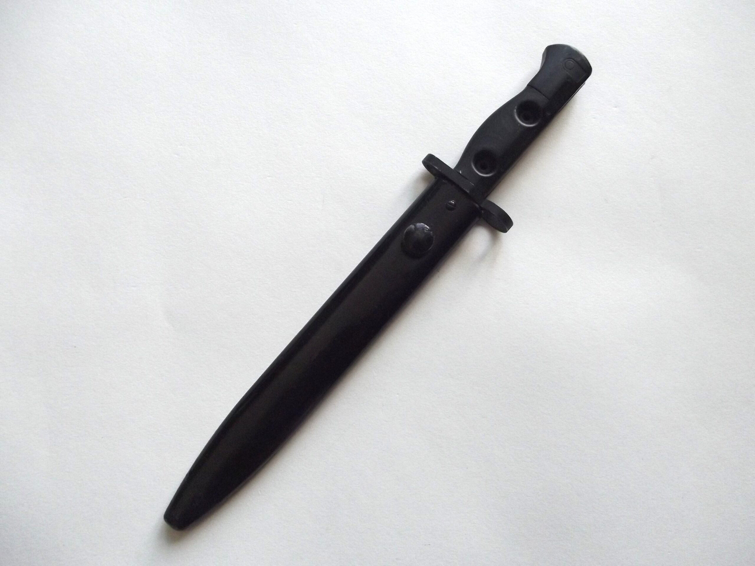 BRITISH ARMY SLR L1 A3 BAYONET & SCABBARD DATED 1962
