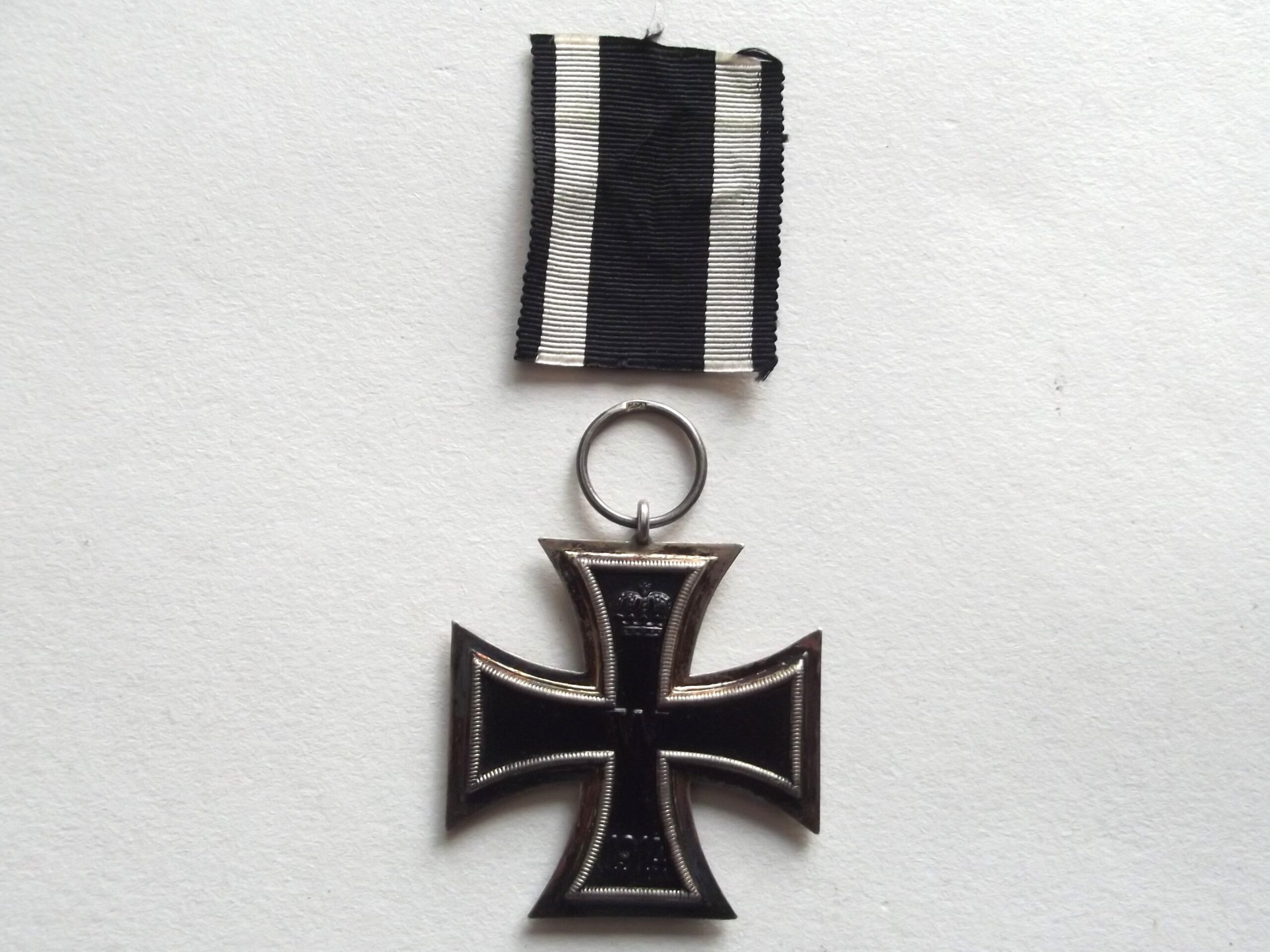 WW1 IMPERIAL GERMAN 2ND CLASS IRON CROSS MAKER KM