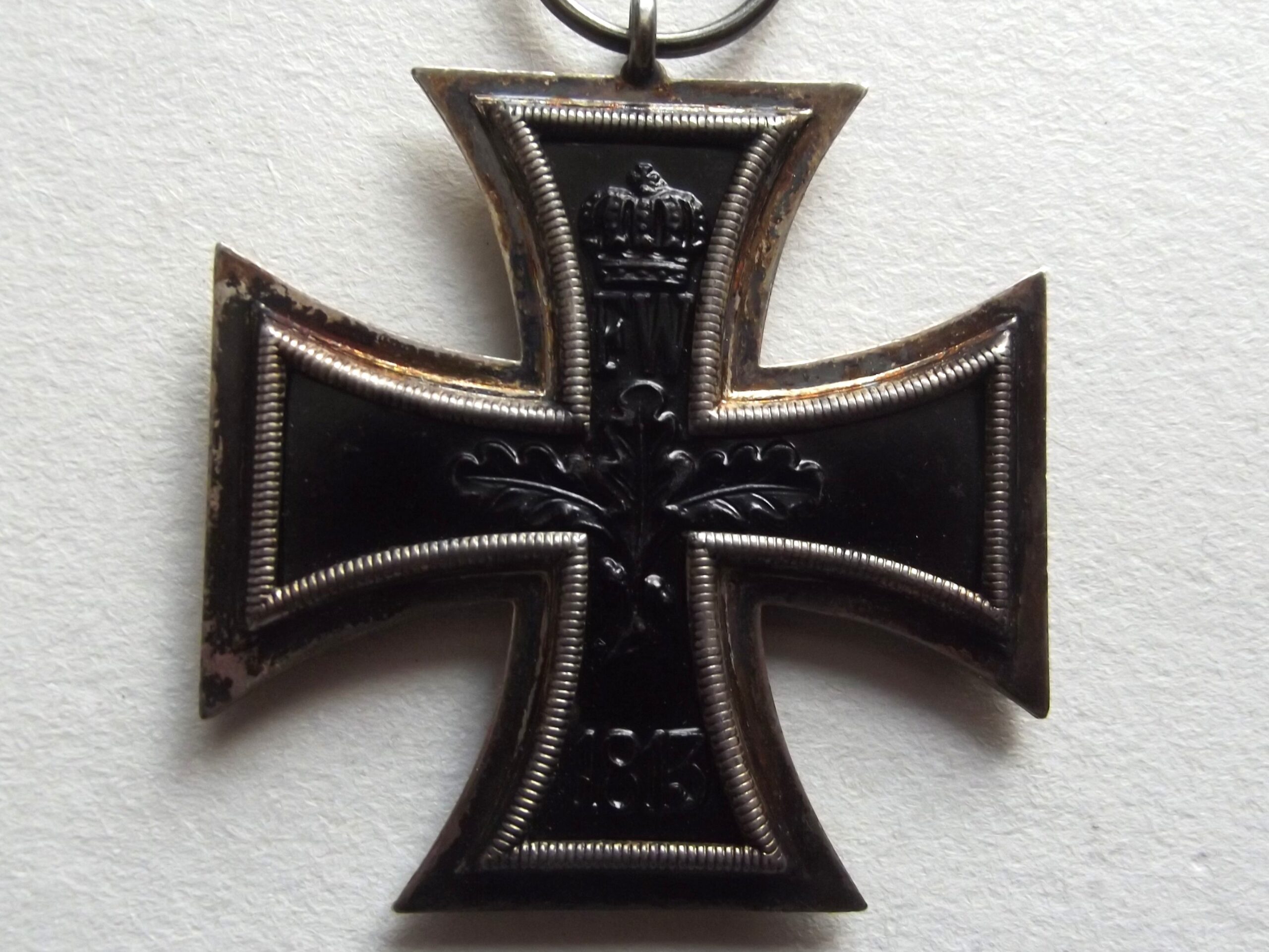 WW1 IMPERIAL GERMAN 2ND CLASS IRON CROSS MAKER KM