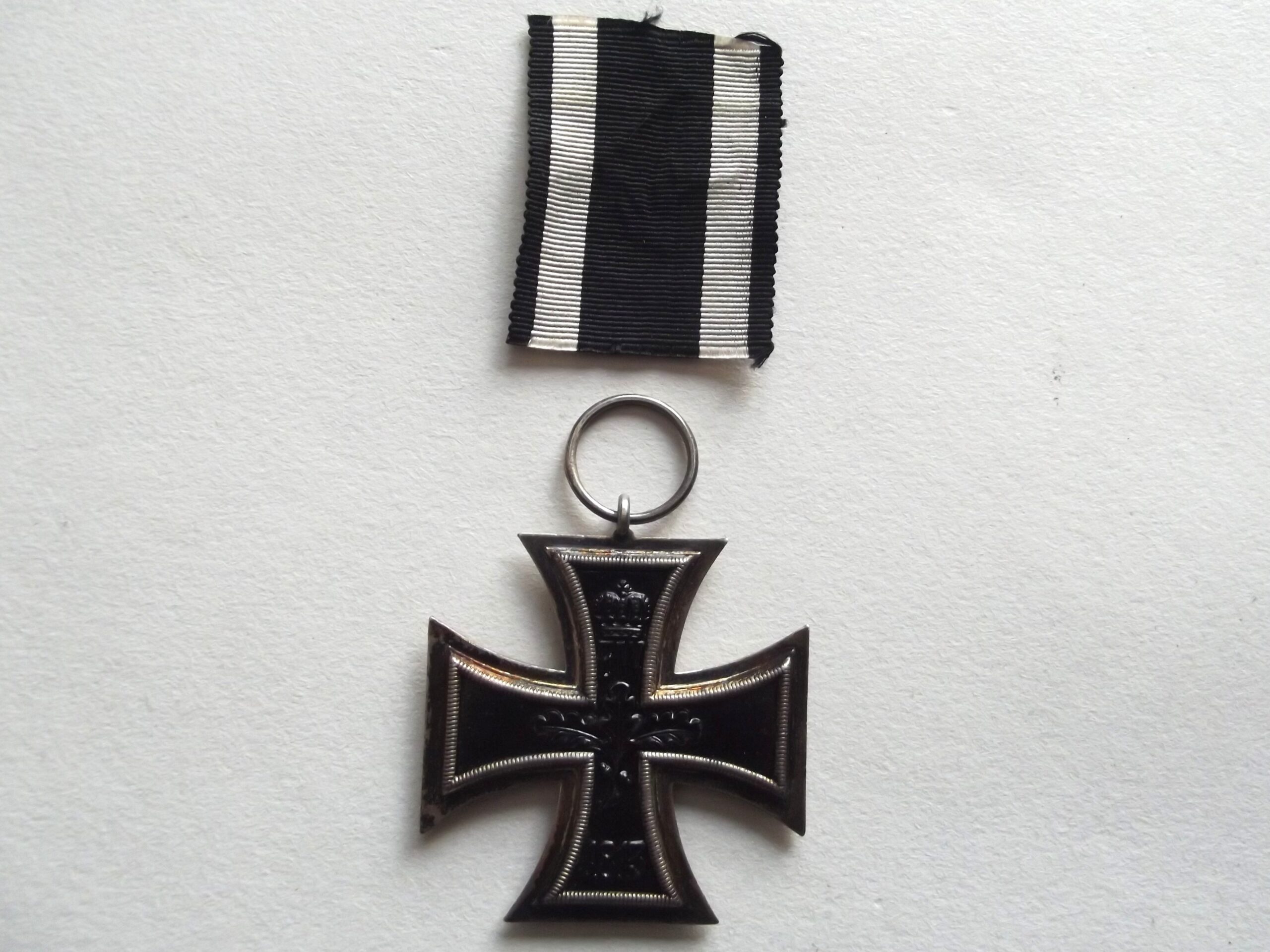 WW1 IMPERIAL GERMAN 2ND CLASS IRON CROSS MAKER KM