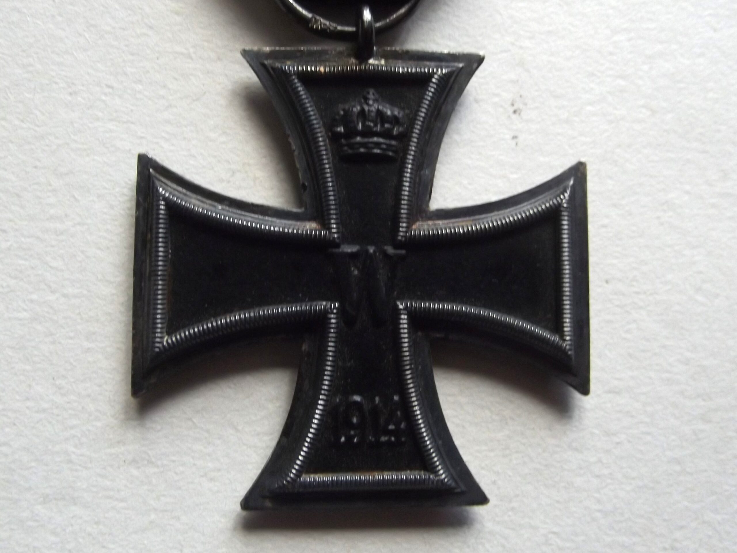 WW1 IMPERIAL GERMAN IRON CROSS 2ND CLASS MAKER S.W