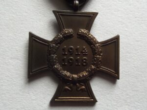 WW1 GERMAN HINDENBURG CROSS NON COMBATANT