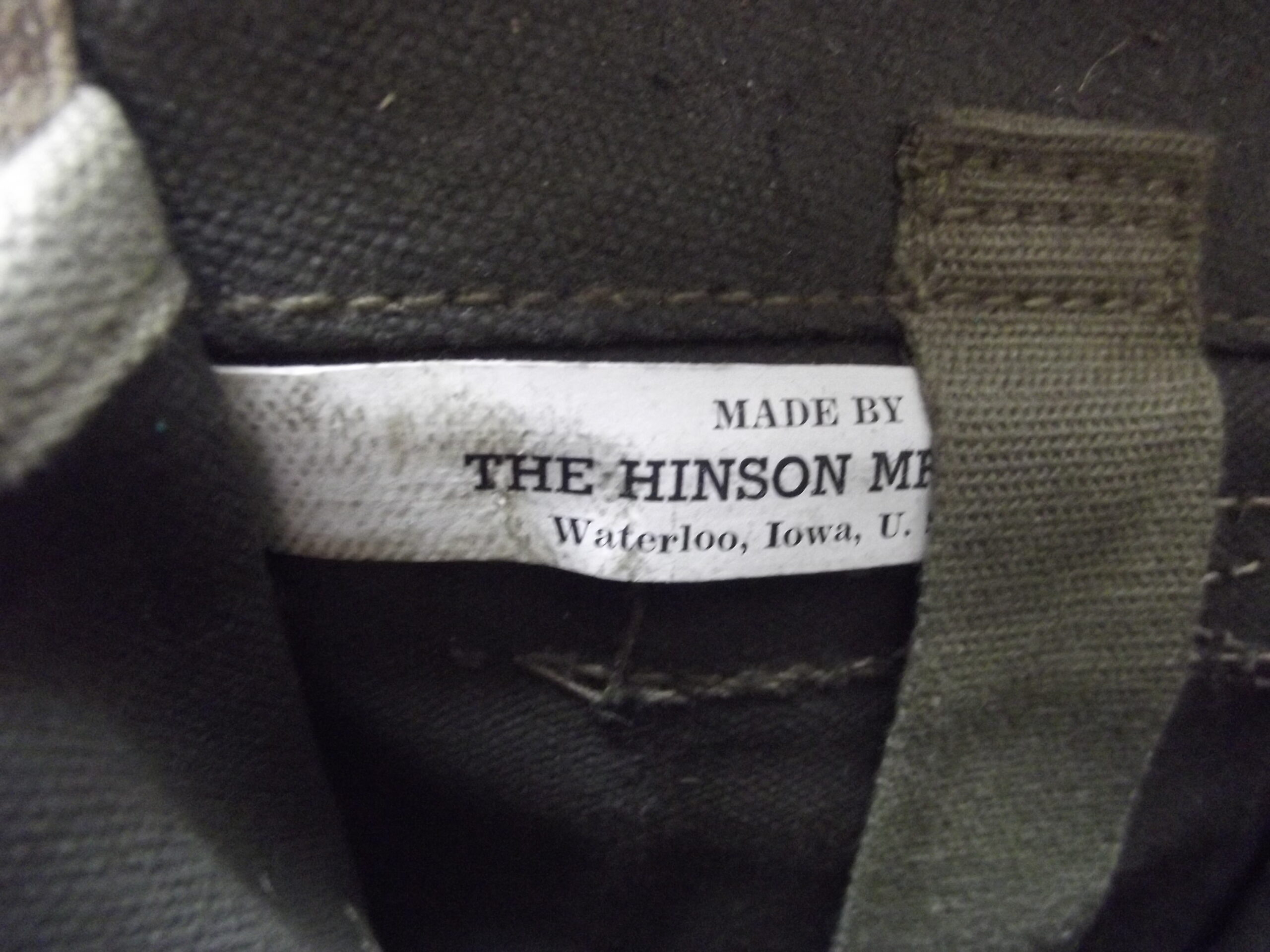 WW2 AMERICAM M3 GREASE GUN MAGAZINE WEBBING BAG
