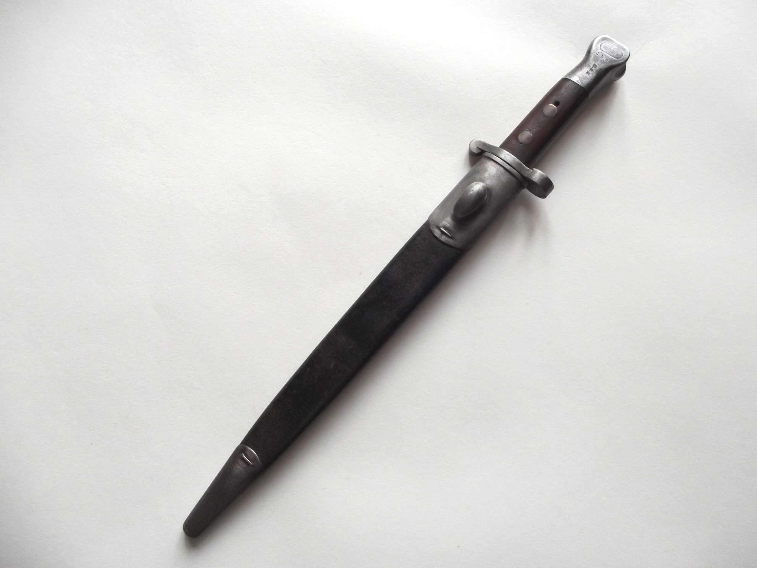 LEE METFORD 1888 PTN MK 1 TYPE 2 BAYONET & SCABBARD MATCHING NUMBERS