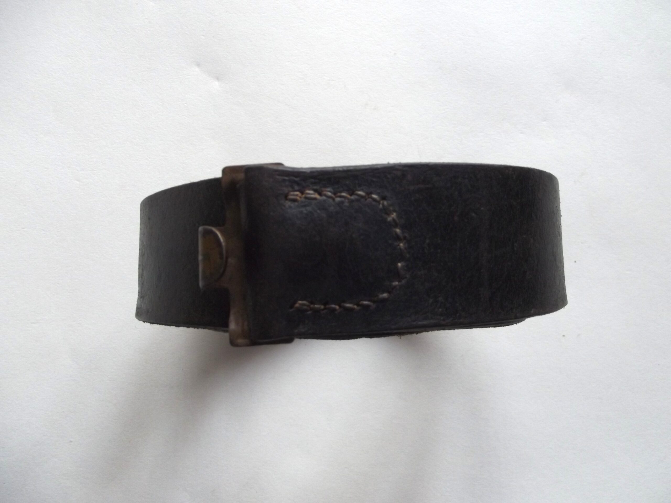 WW2 GERMAN LEATHER COMBAT BELT RBN NUMBERED